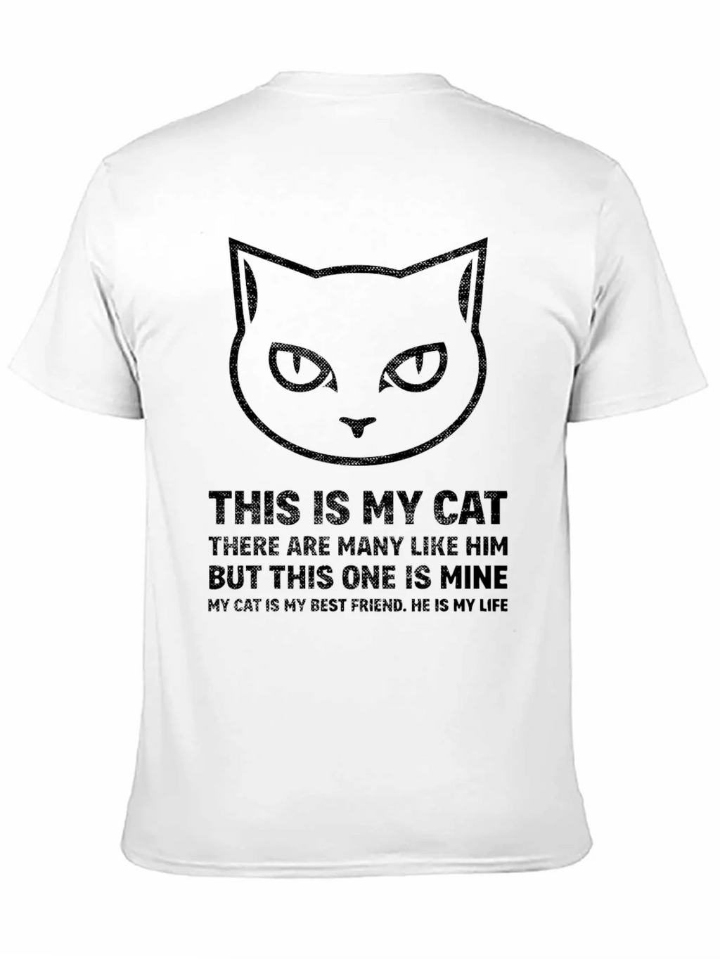 Black Cat Graphic T-Shirt - This Is My Slogan product image 10
