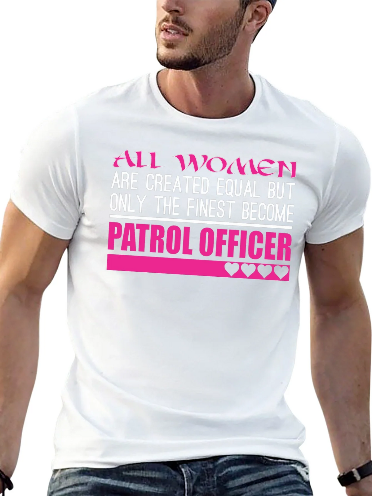 Finest Women Patrol Officer Graphic Tee product image 12
