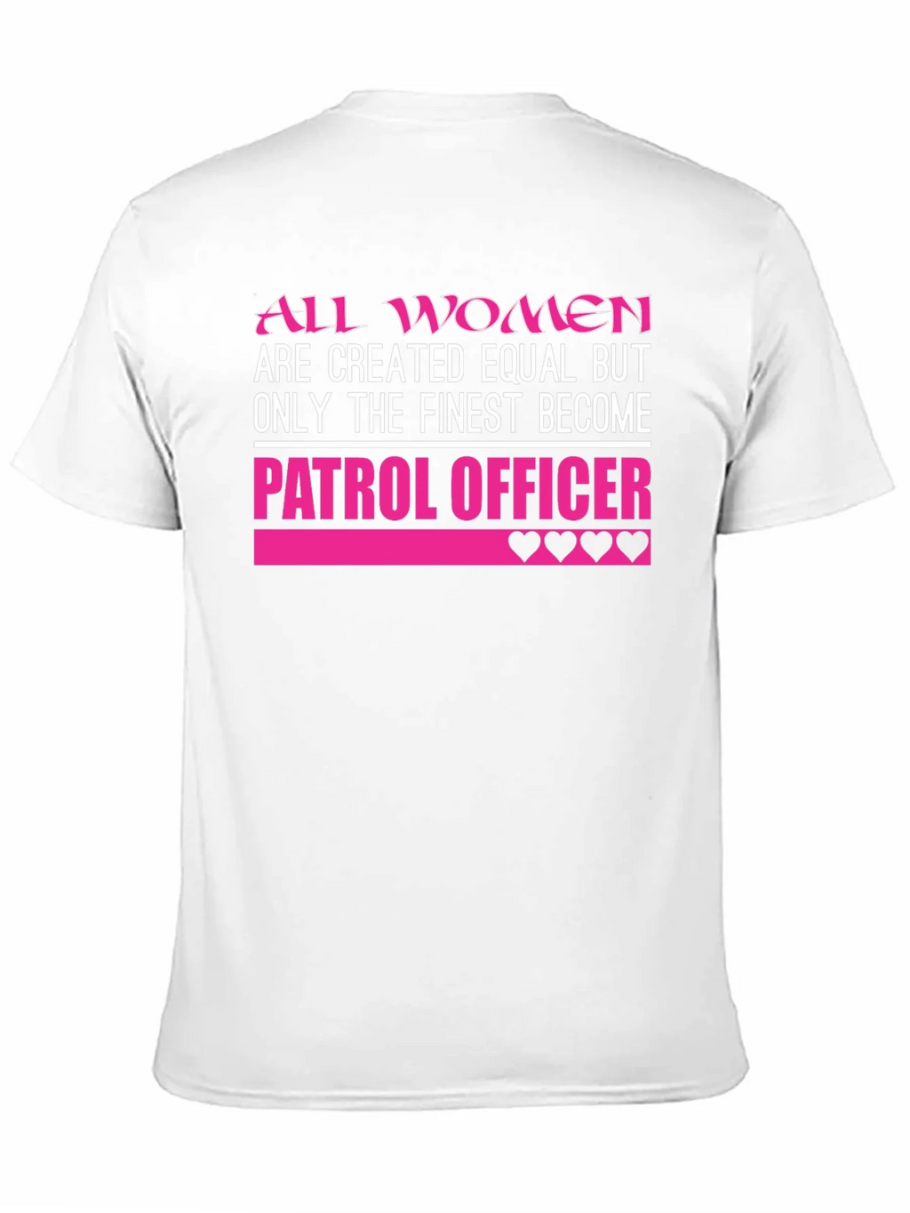 Finest Women Patrol Officer Graphic Tee product image 10