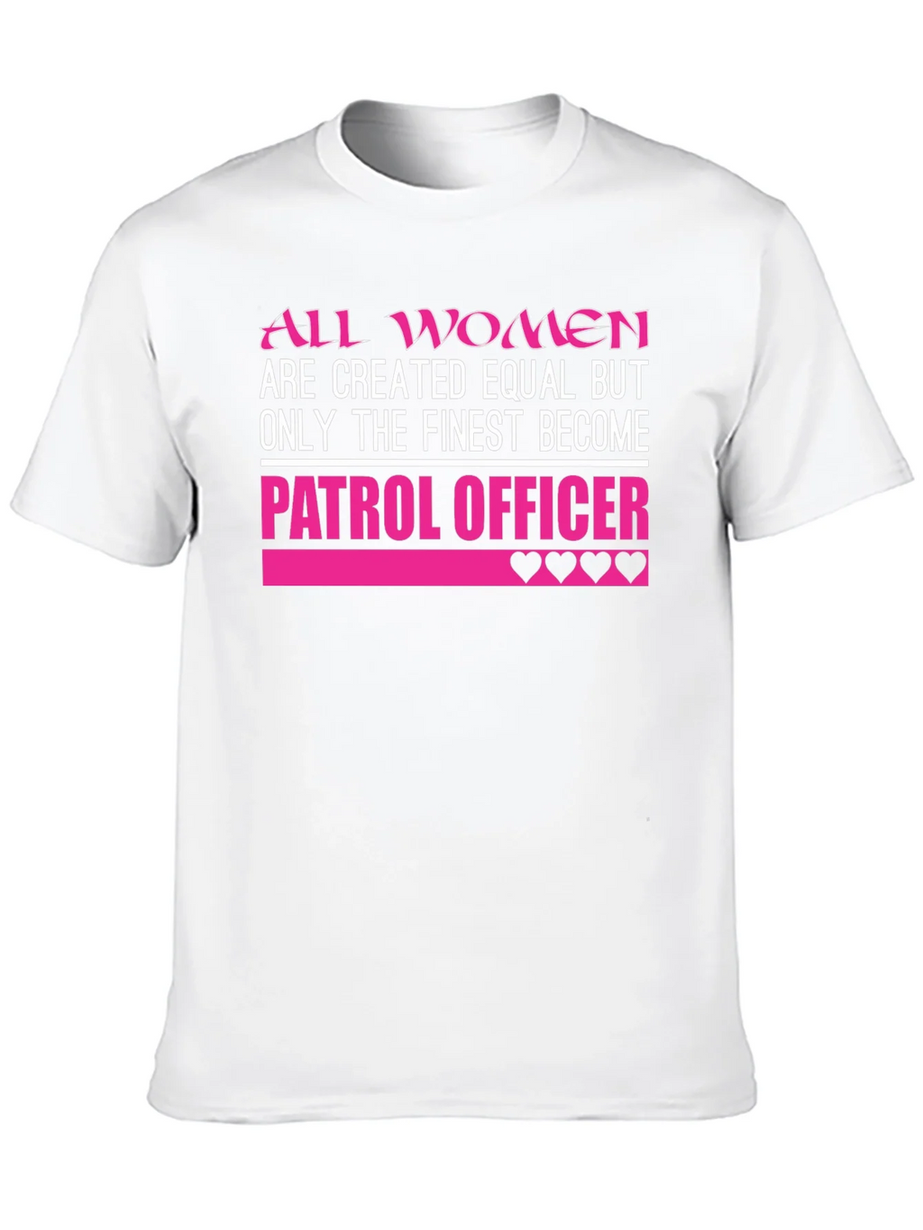 Finest Women Patrol Officer Graphic Tee product image 9
