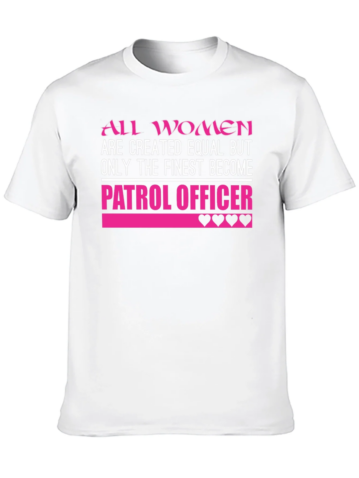 Finest Women Patrol Officer Graphic Tee product image 9