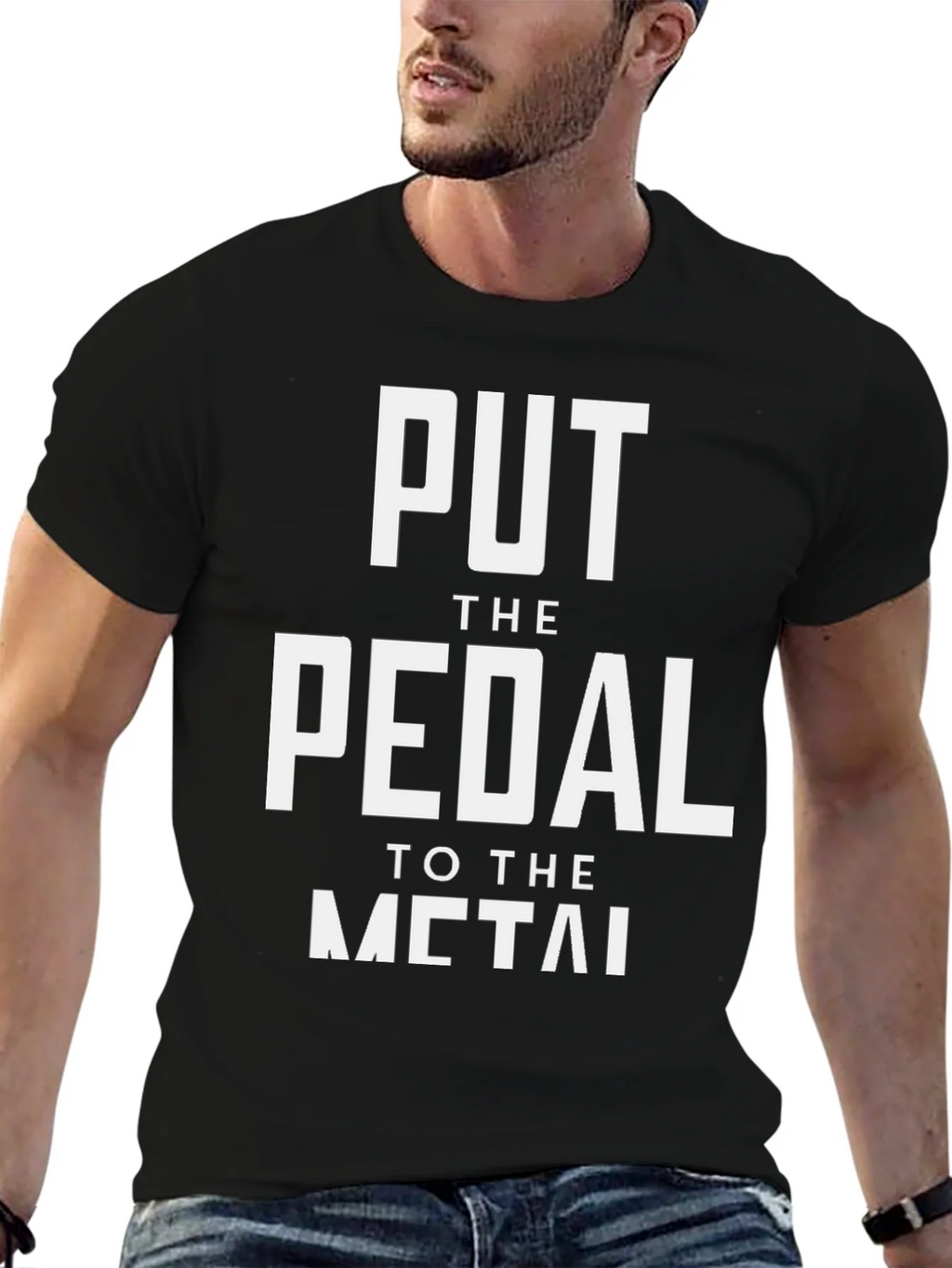 Put The Pedal To Metal Graphic Tee product image 6