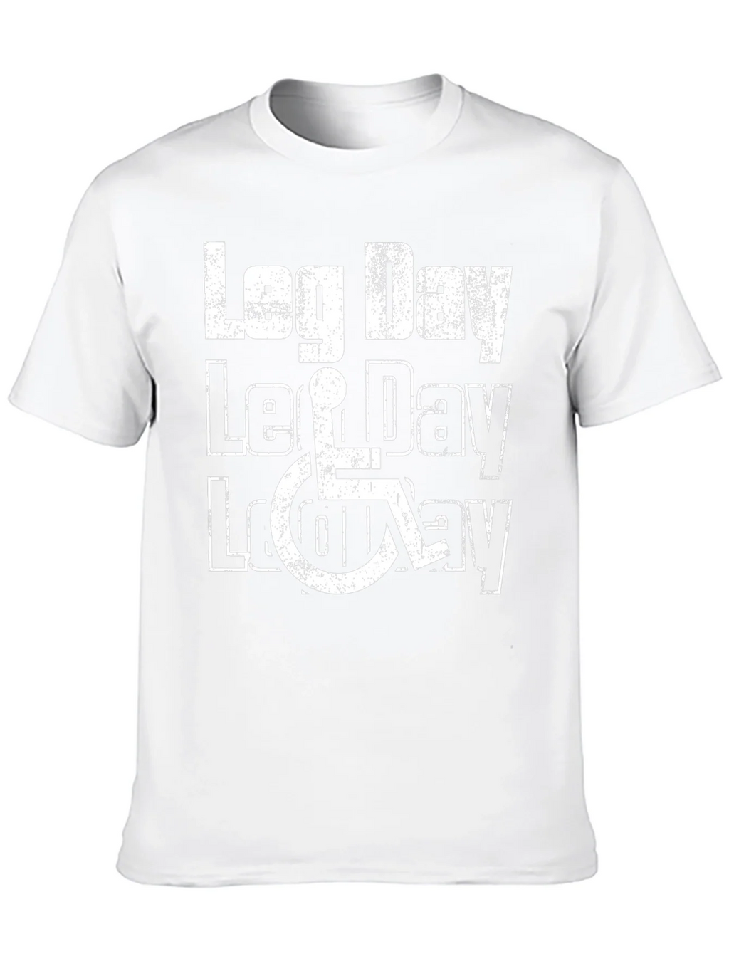 Leg Day Wheelchair Graphic Tee product image 8