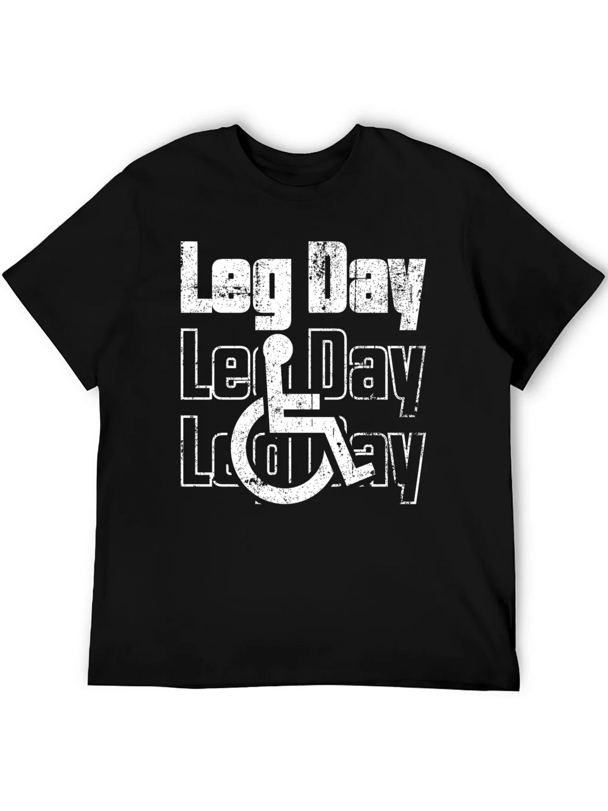 Leg Day Wheelchair Graphic Tee product image 5