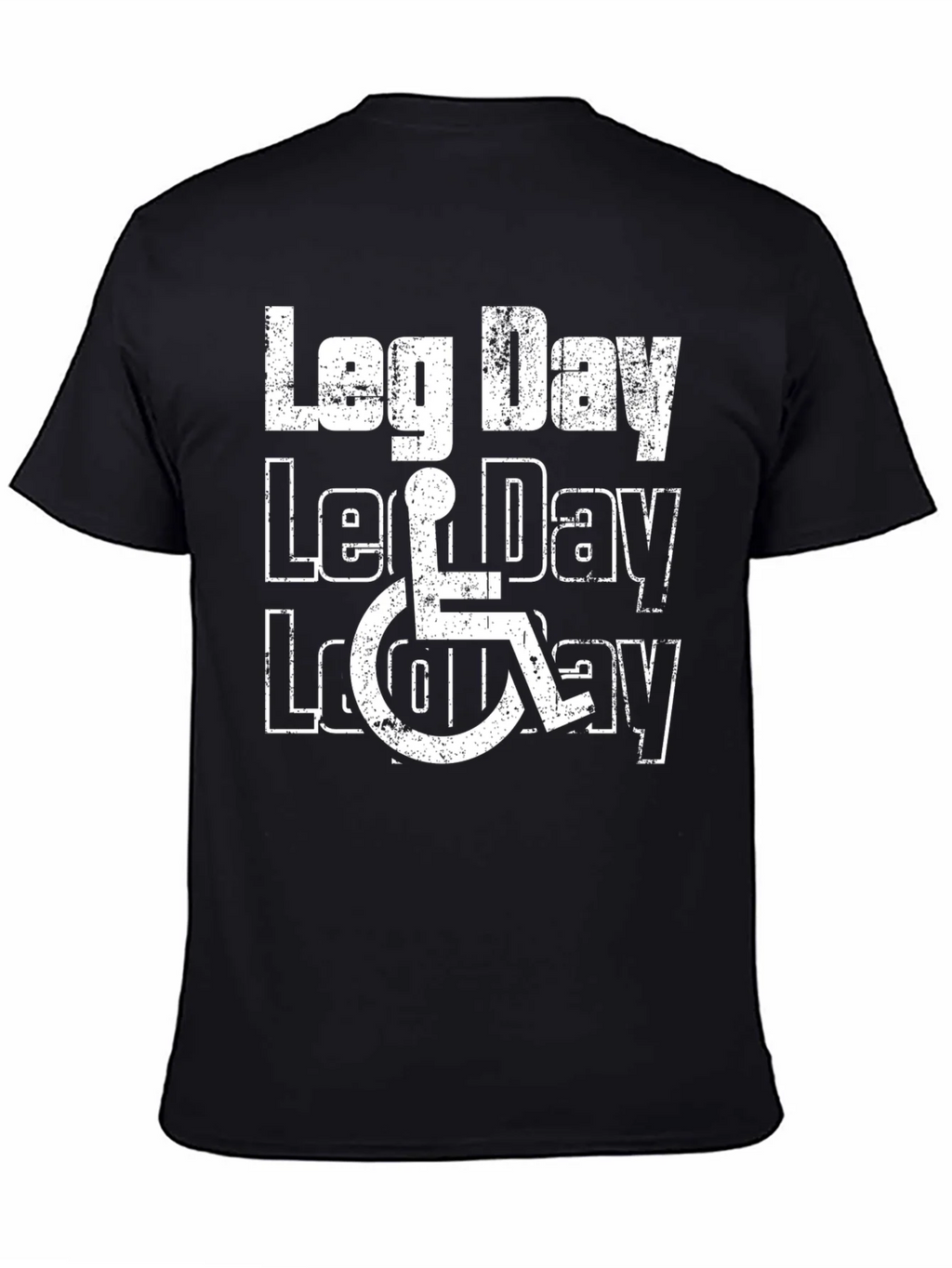 Leg Day Wheelchair Graphic Tee product image 4