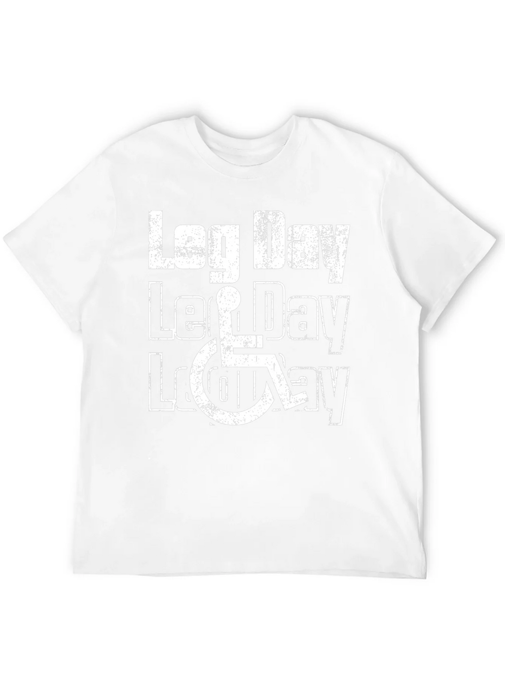 Leg Day Wheelchair Graphic Tee product image 10