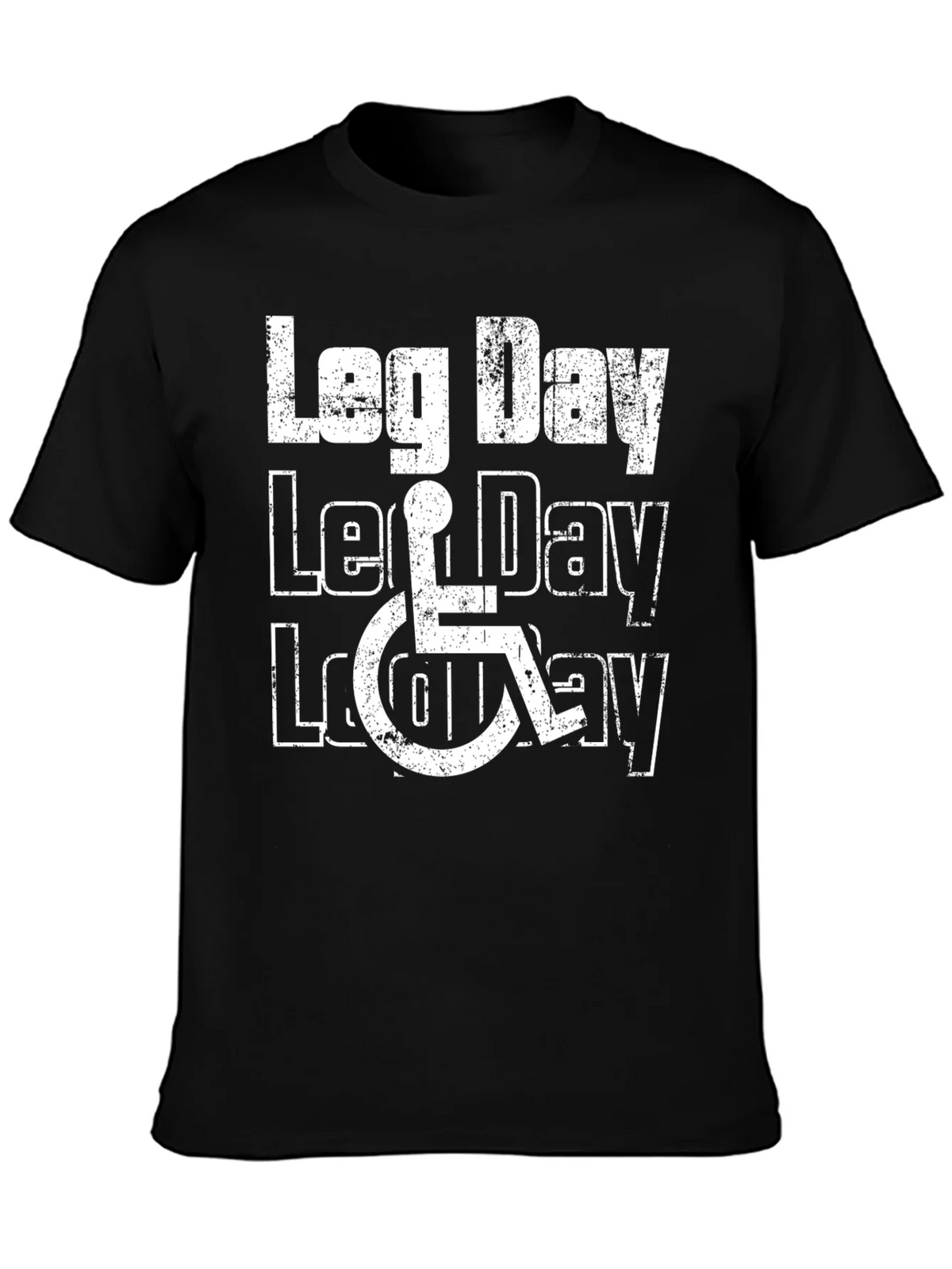 Leg Day Wheelchair Graphic Tee product image 3