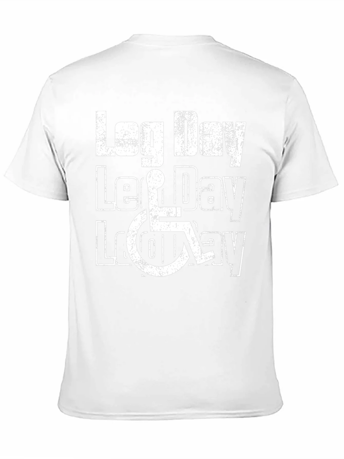 Leg Day Wheelchair Graphic Tee product image 9
