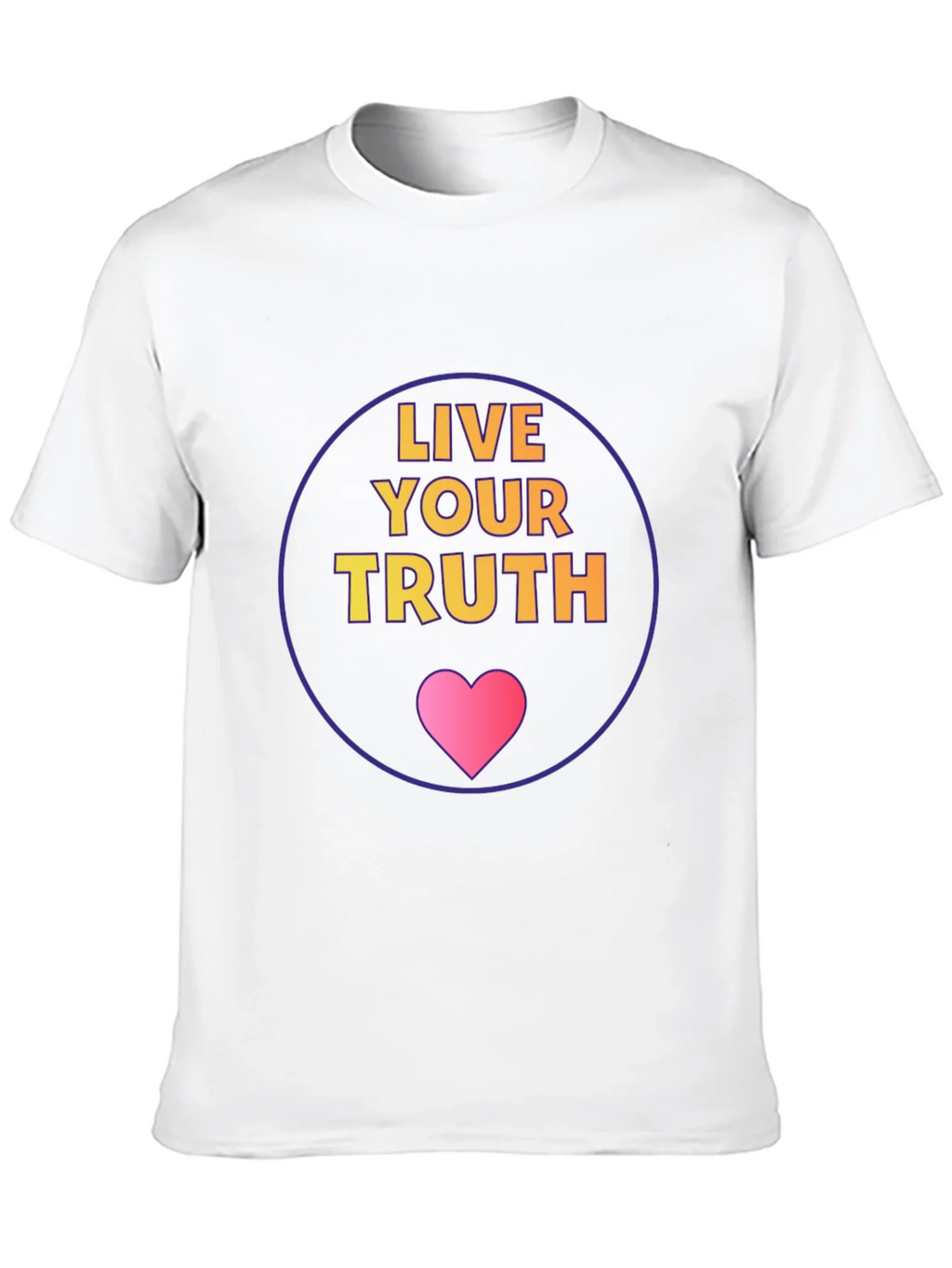 Live Your Truth Graphic Tee - Black Cotton Comfort product image 9