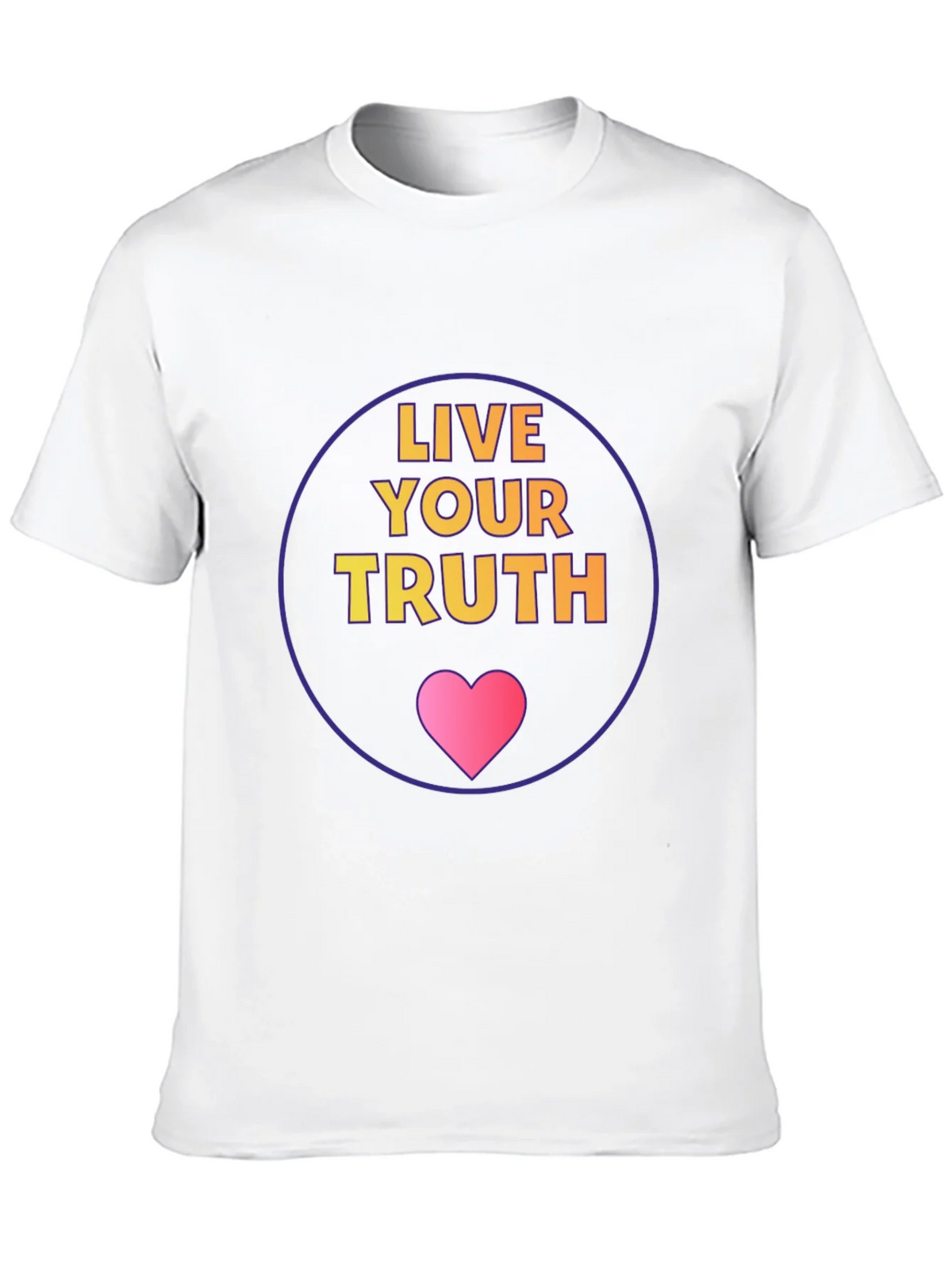 Live Your Truth Graphic Tee - Black Cotton Comfort product image 9