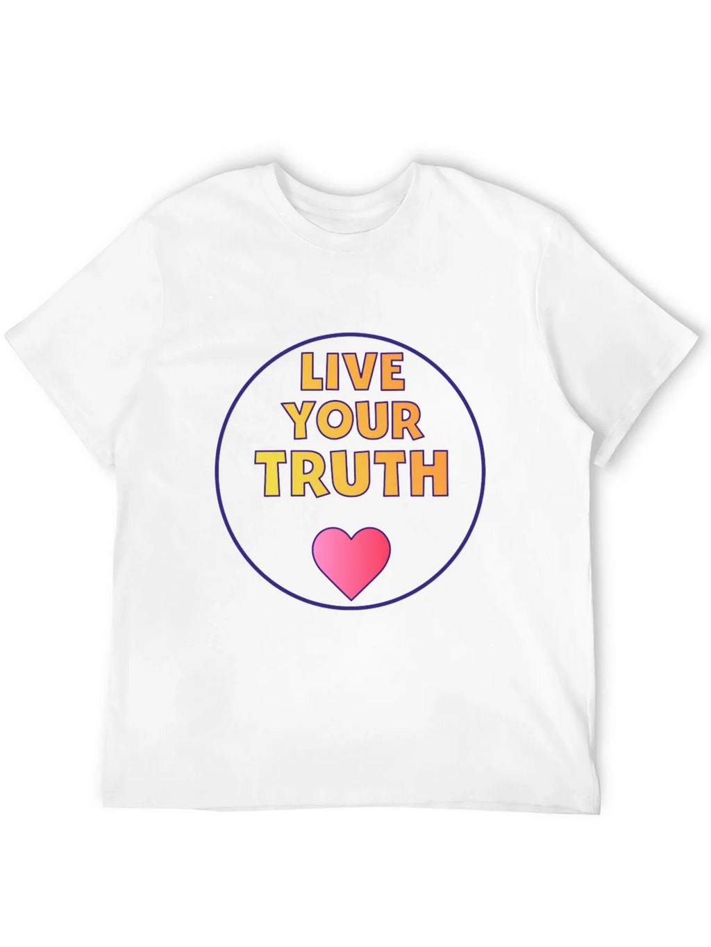 Live Your Truth Graphic Tee - Black Cotton Comfort product image 11