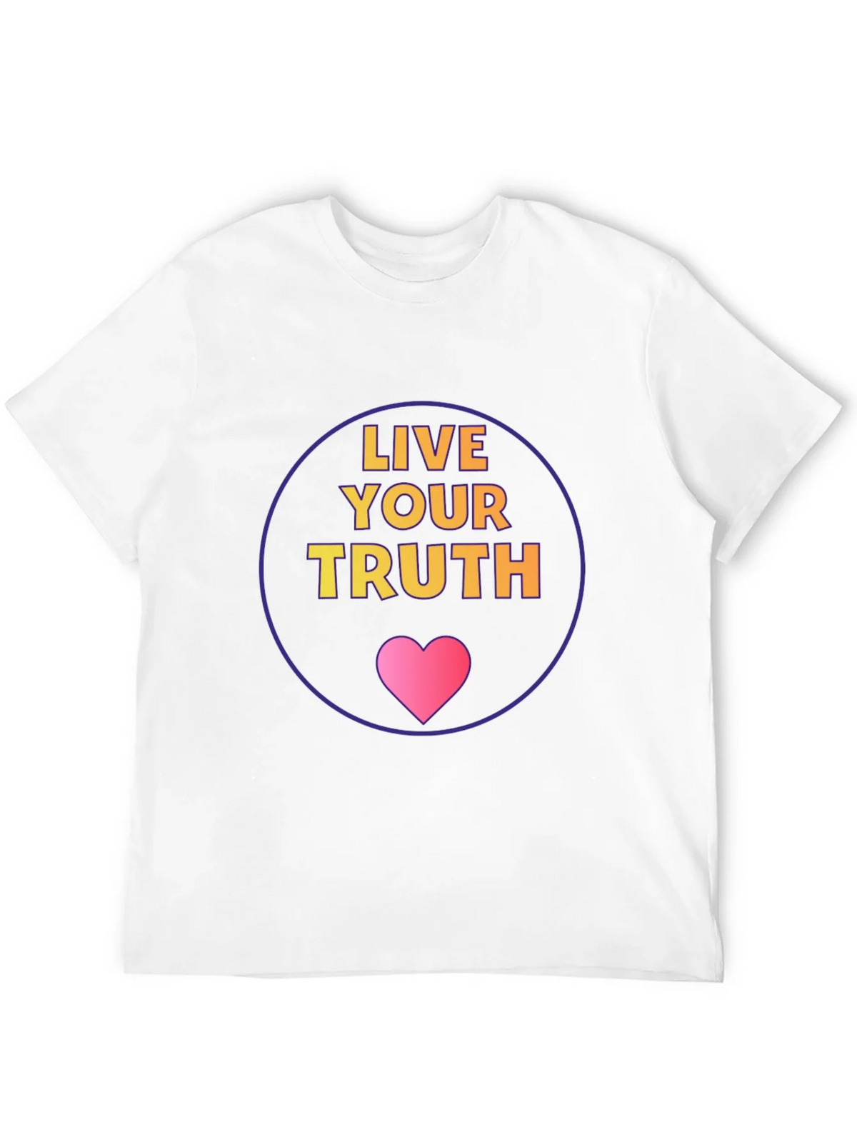 Live Your Truth Graphic Tee - Black Cotton Comfort product image 11