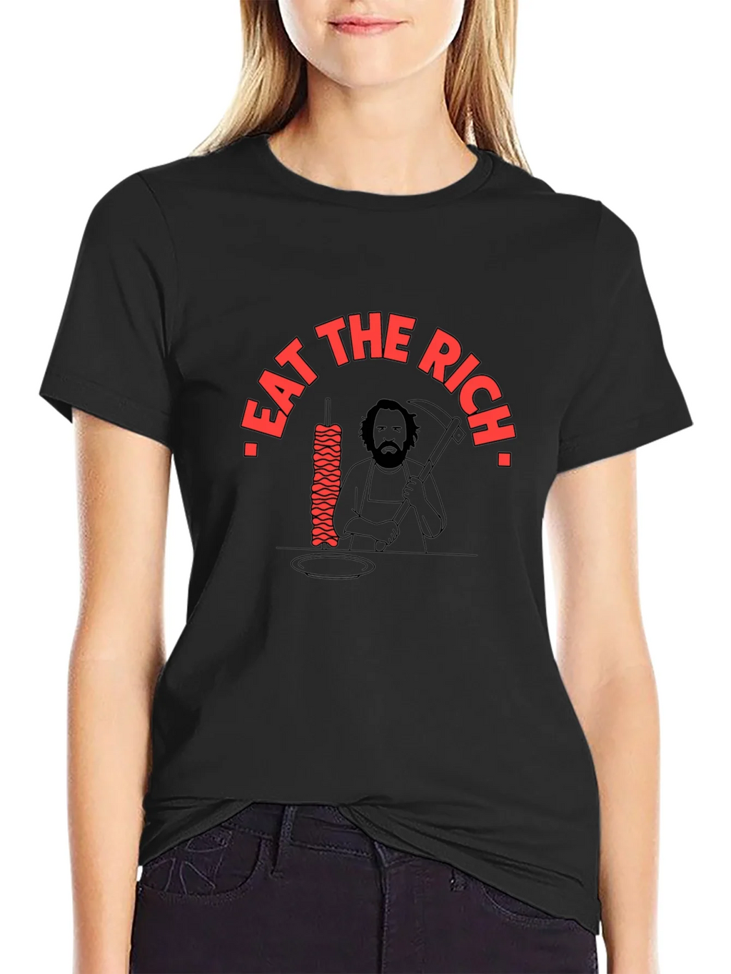 Eat the Rich Graphic Tee product image 2