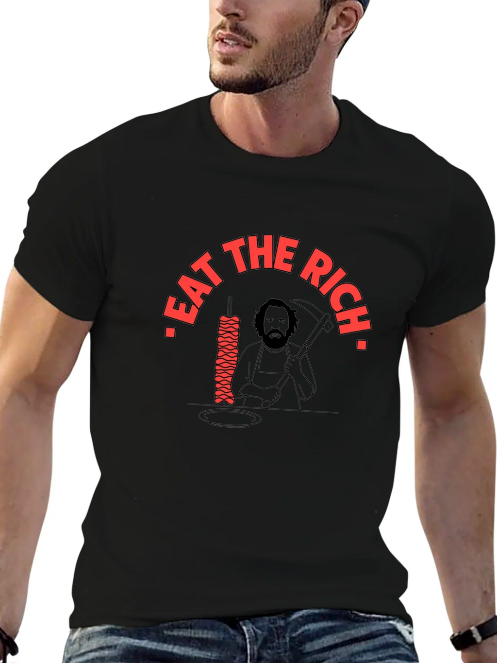 Eat the Rich Graphic Tee product image 6