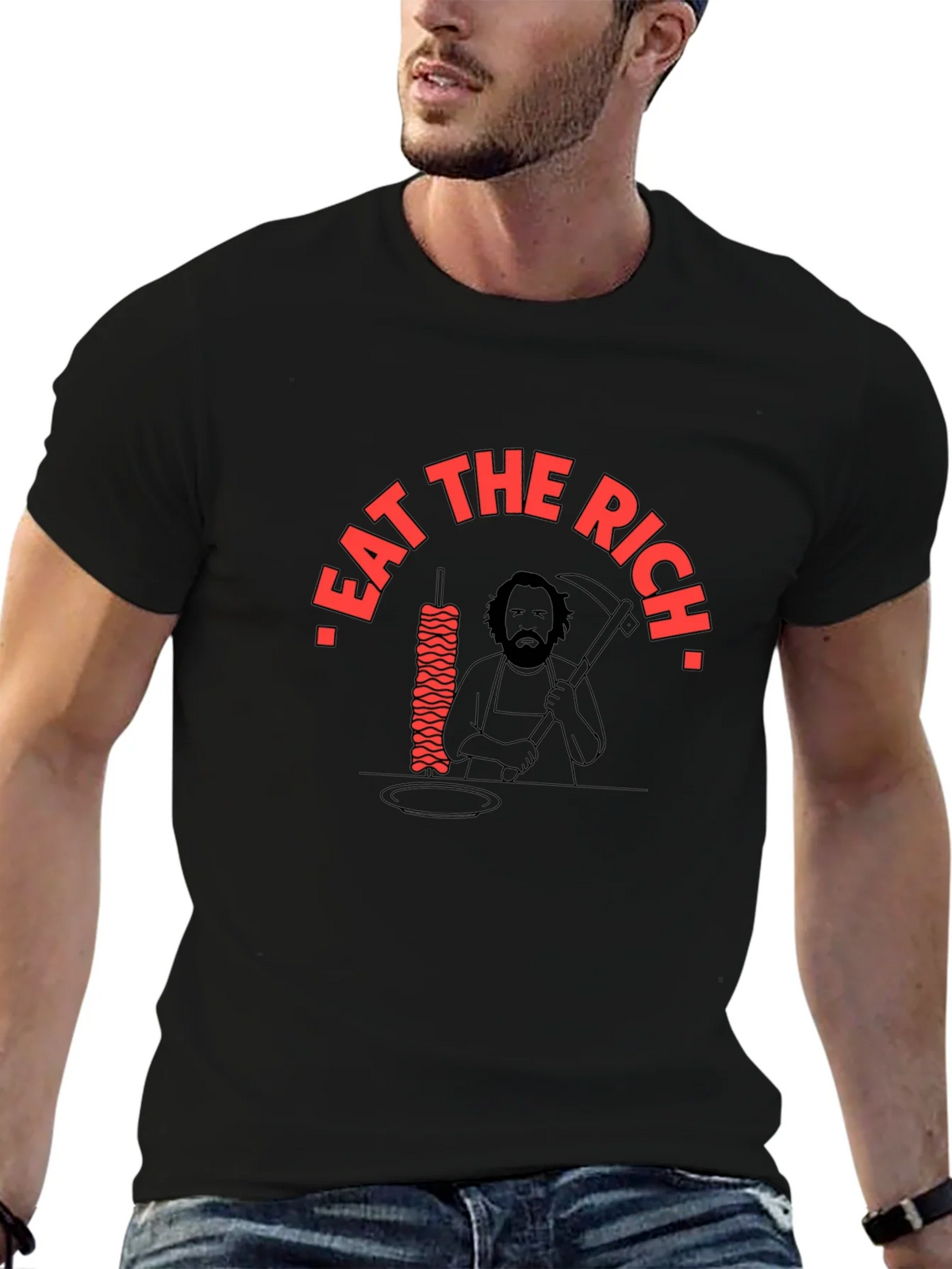 Eat the Rich Graphic Tee product image 6