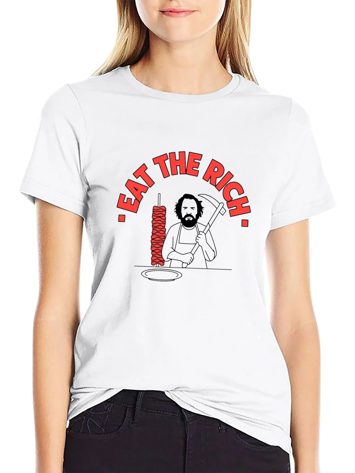 Eat the Rich Graphic Tee product image 8
