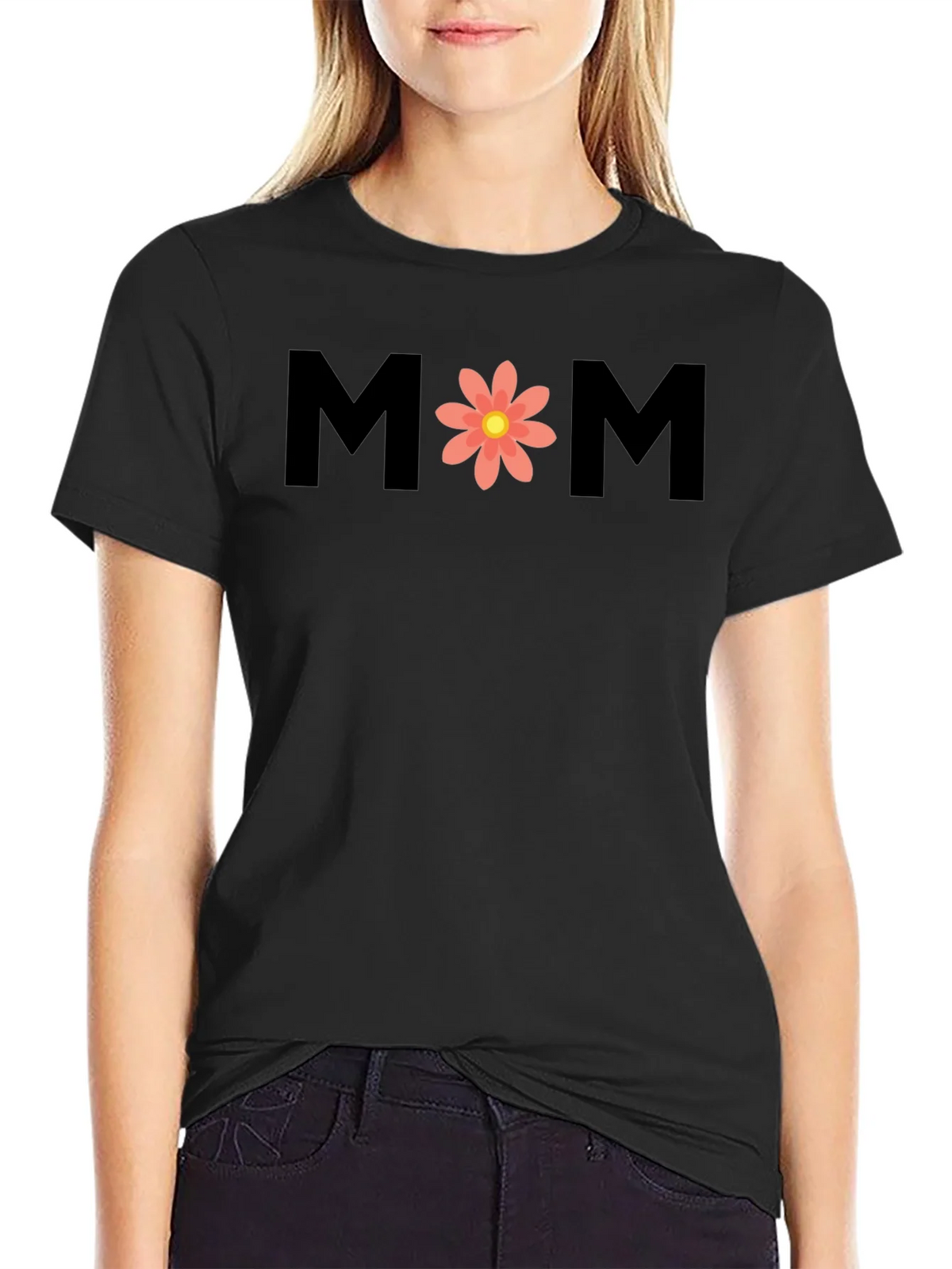 Mom Flower Graphic Tee - Perfect Mothers Day Gift product image 2