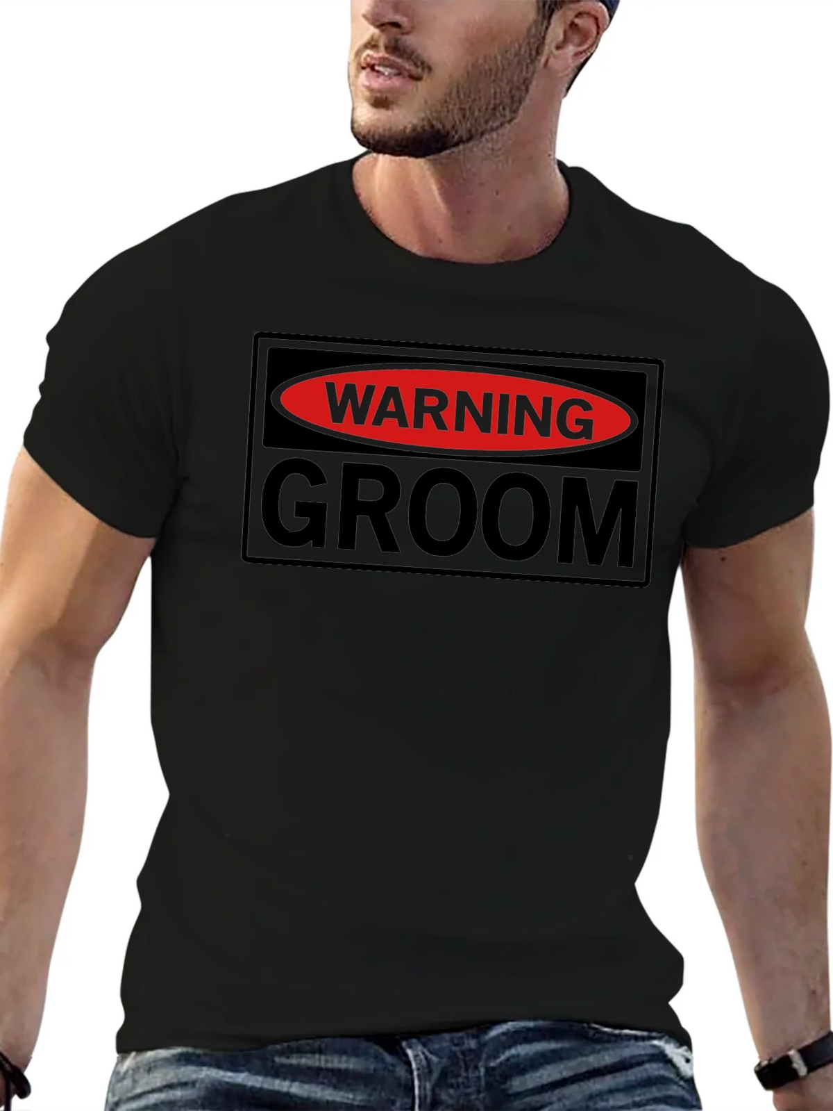 Warning Groom T-Shirt - Bachelor Party Tee product image 6