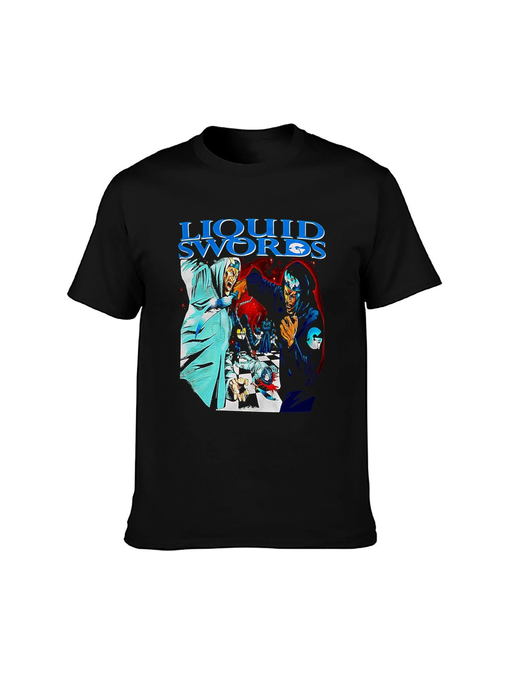 Liquid Swords Hip-Hop Graphic T-Shirt - 100% Cotton, Retro product image 4
