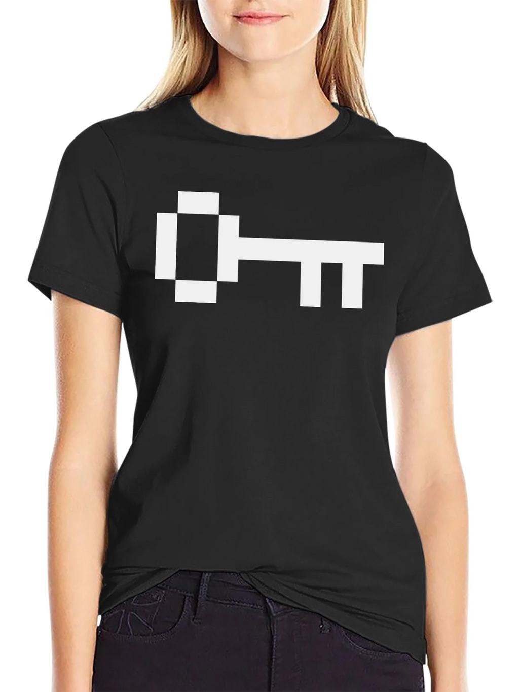 Pixel Key Graphic Tee - Unlock Your Style! product image 2