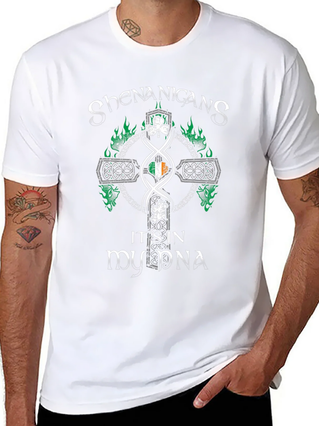 Irish Shenanigans DNA T-Shirt product image 7