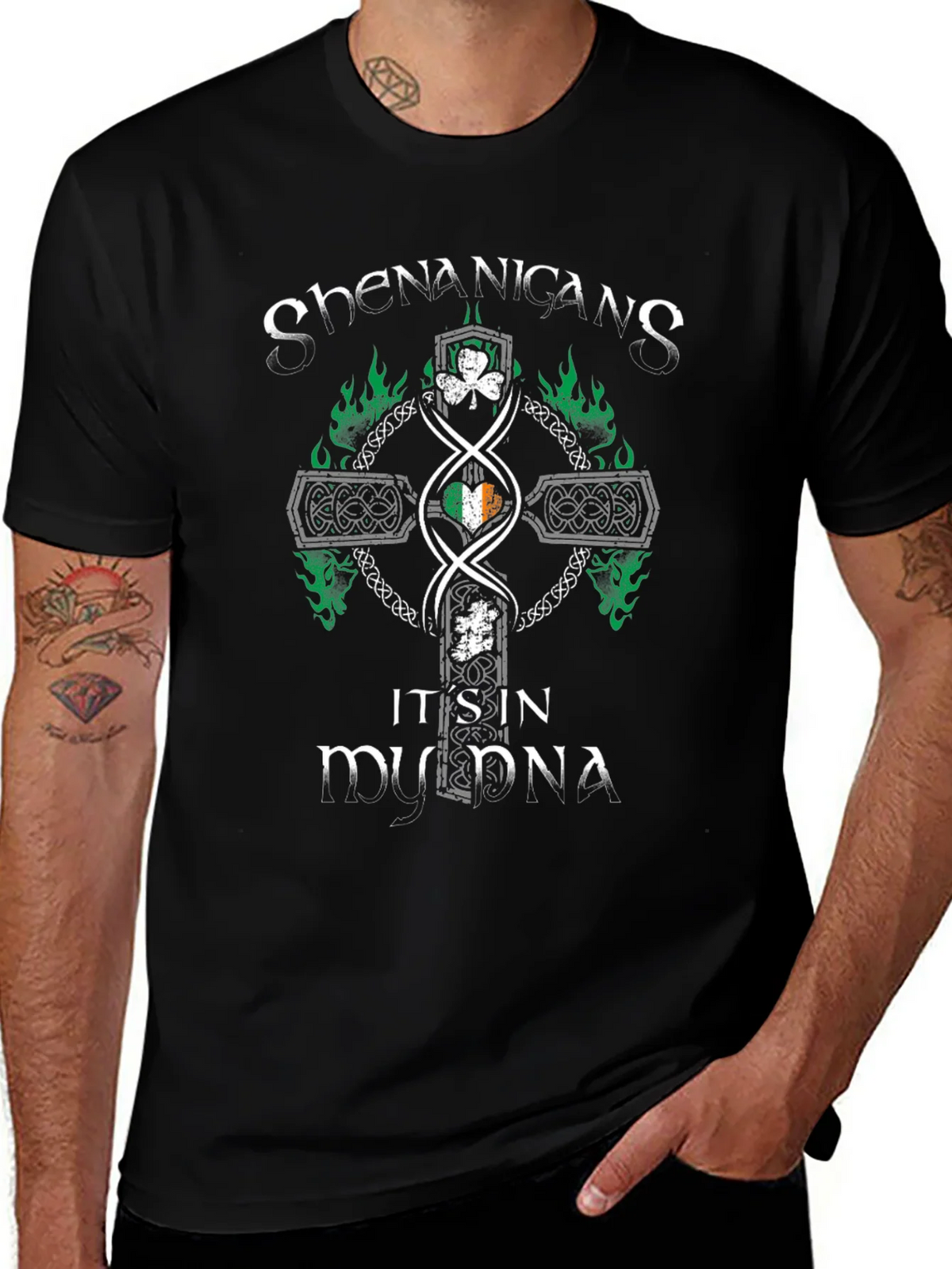 Irish Shenanigans DNA T-Shirt product image 1