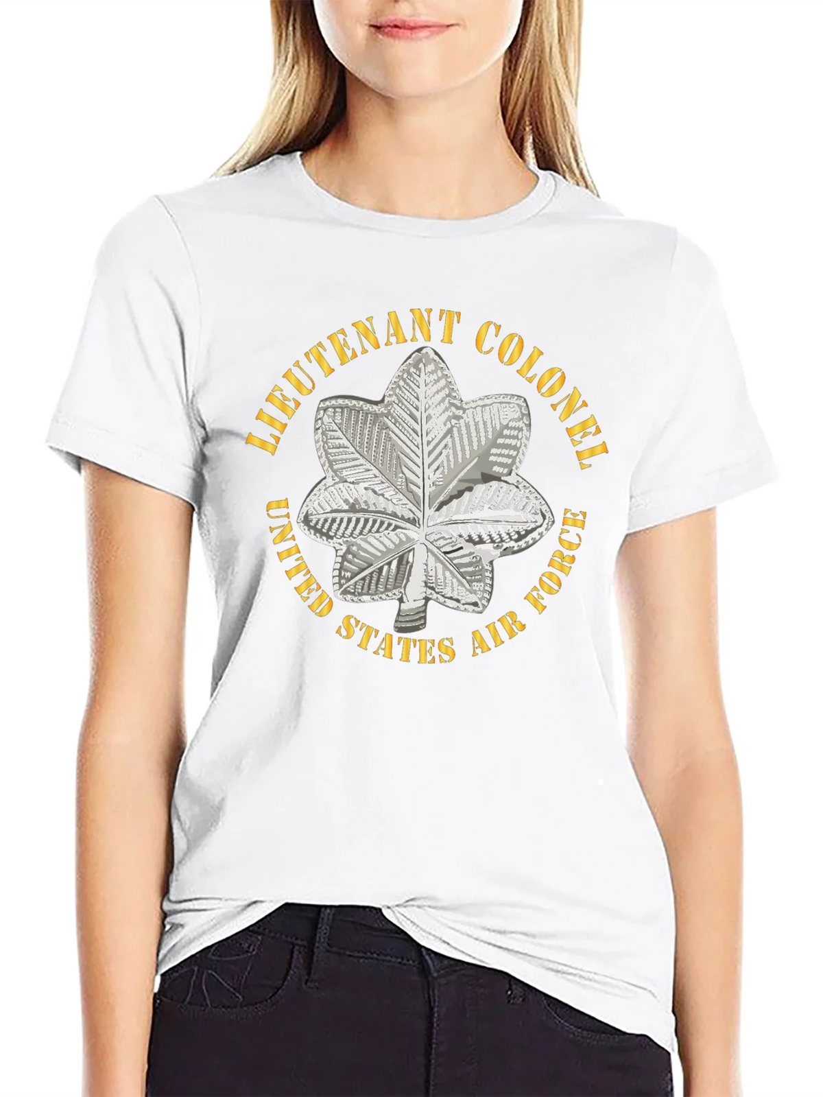 Lieutenant Colonel Air Force T-Shirt - Military Pride product image 8