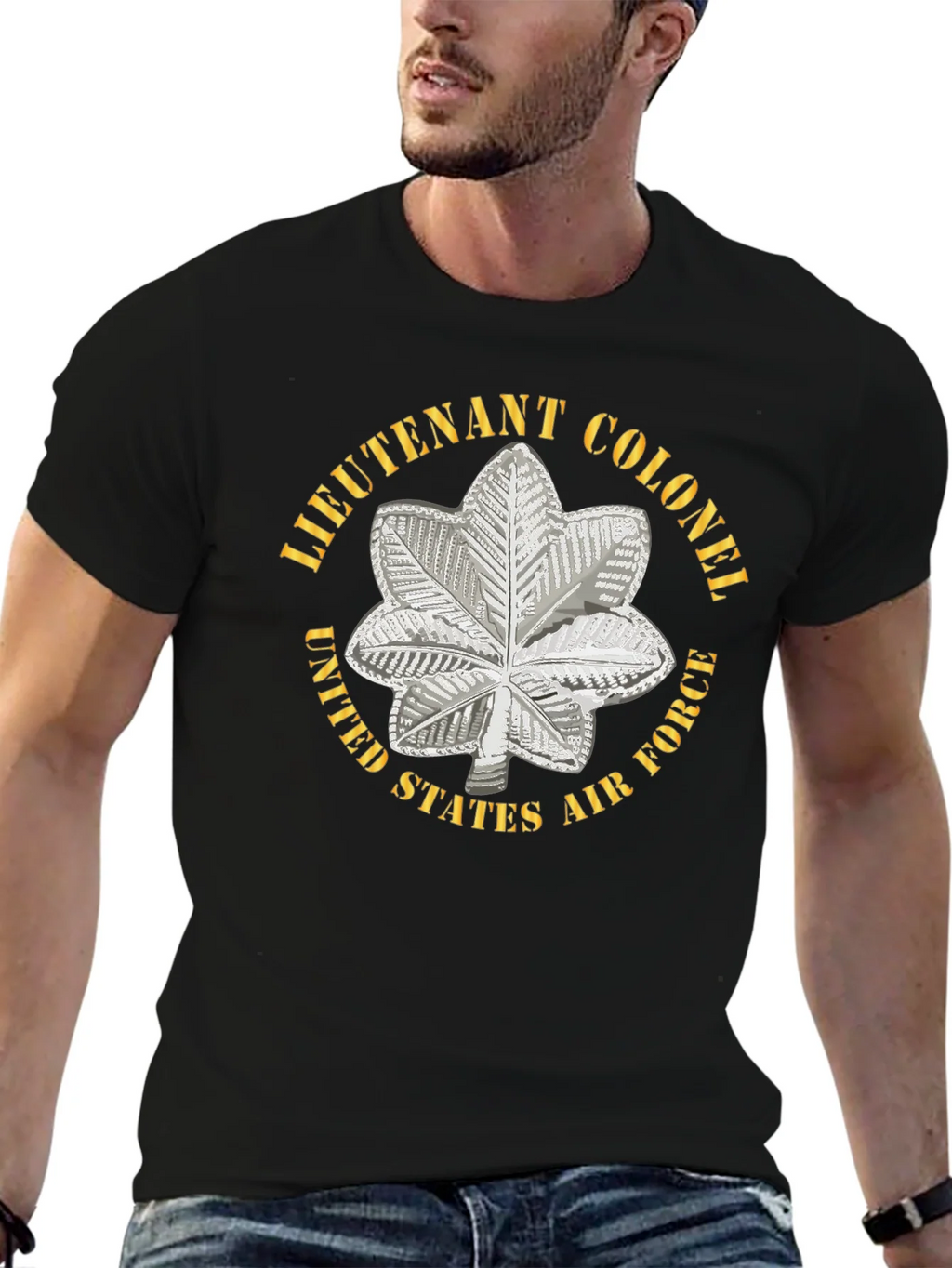 Lieutenant Colonel Air Force T-Shirt - Military Pride product image 6