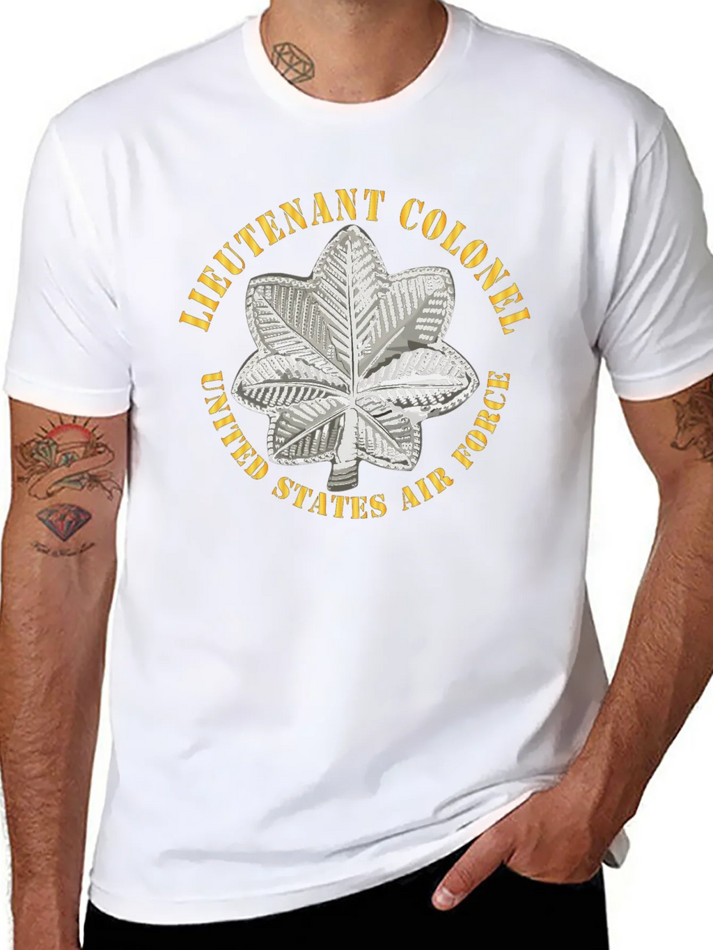 Lieutenant Colonel Air Force T-Shirt - Military Pride product image 7