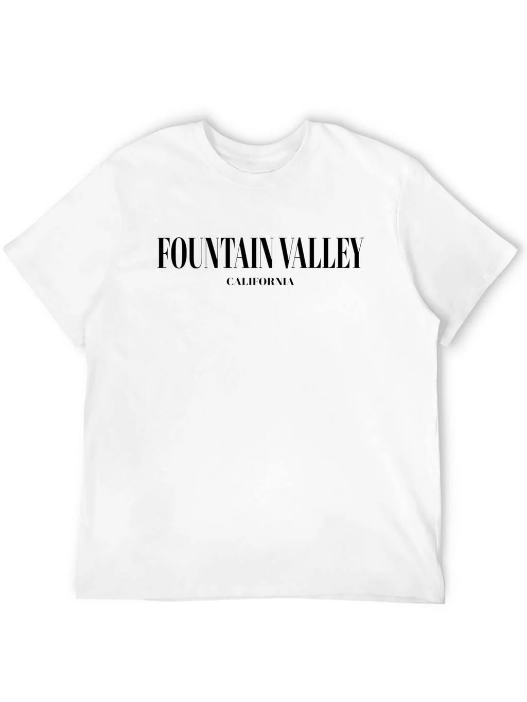 Fountain Valley California Black T-Shirt product image 11