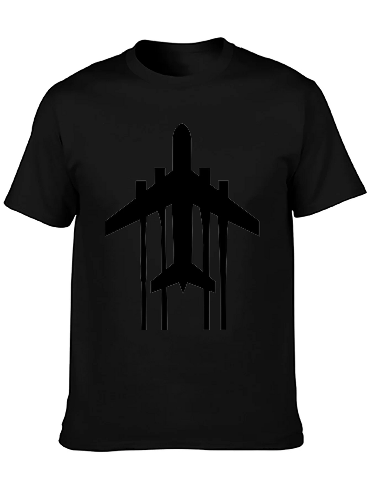 Airplane Graphic Tee - Black T-Shirt product image 3