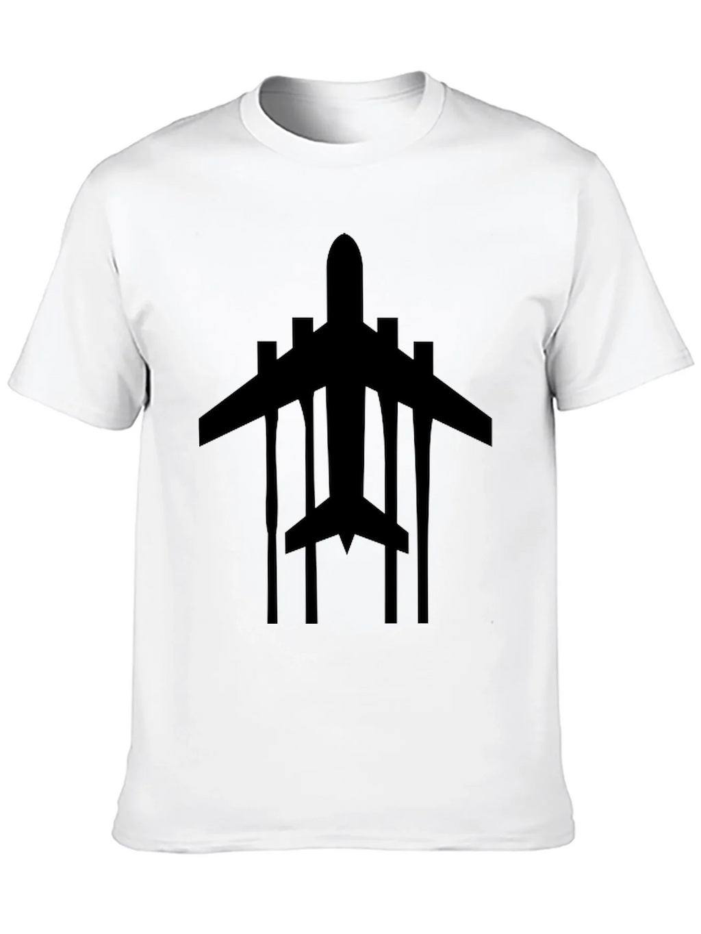 Airplane Graphic Tee - Black T-Shirt product image 9