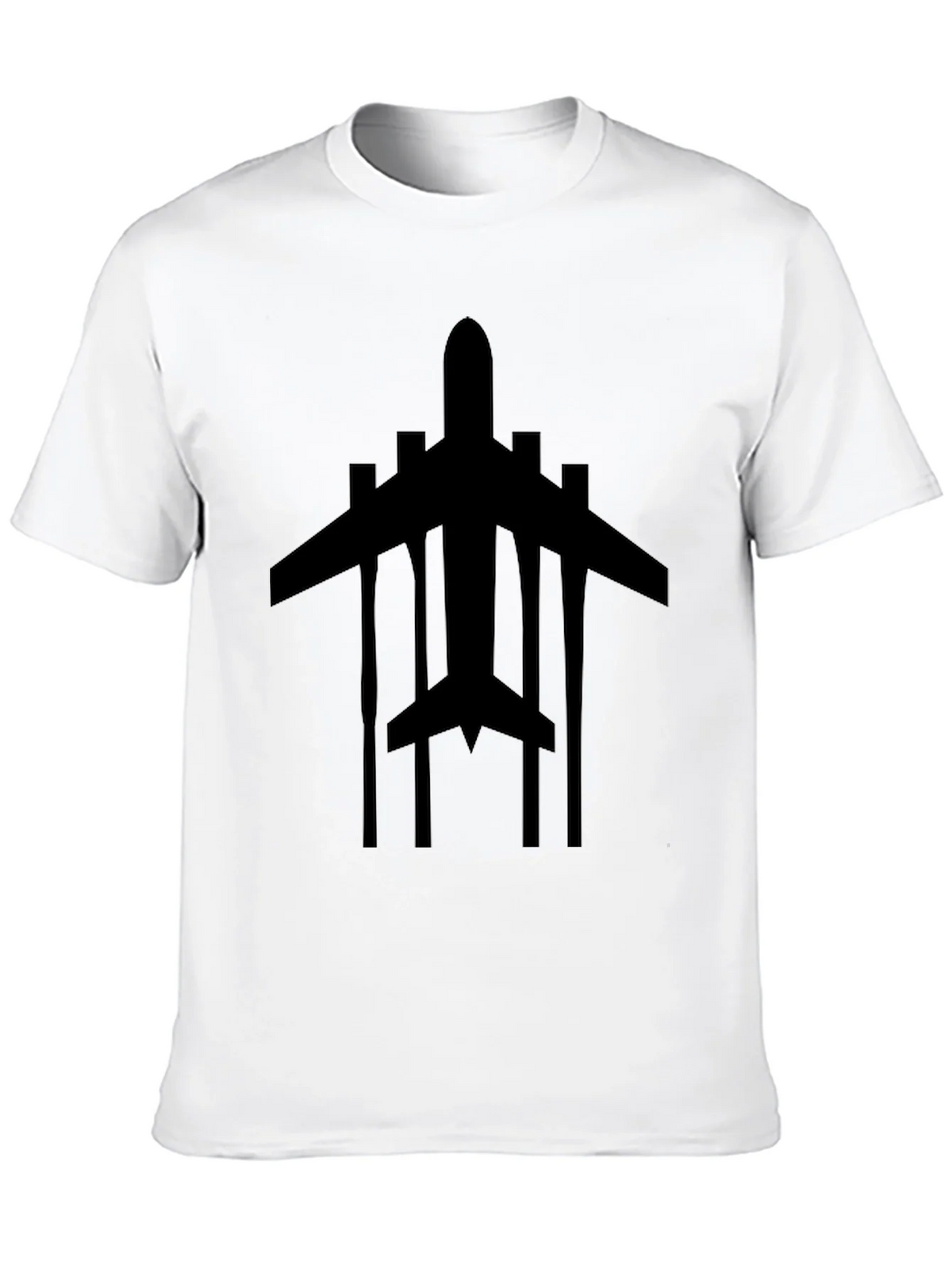 Airplane Graphic Tee - Black T-Shirt product image 9