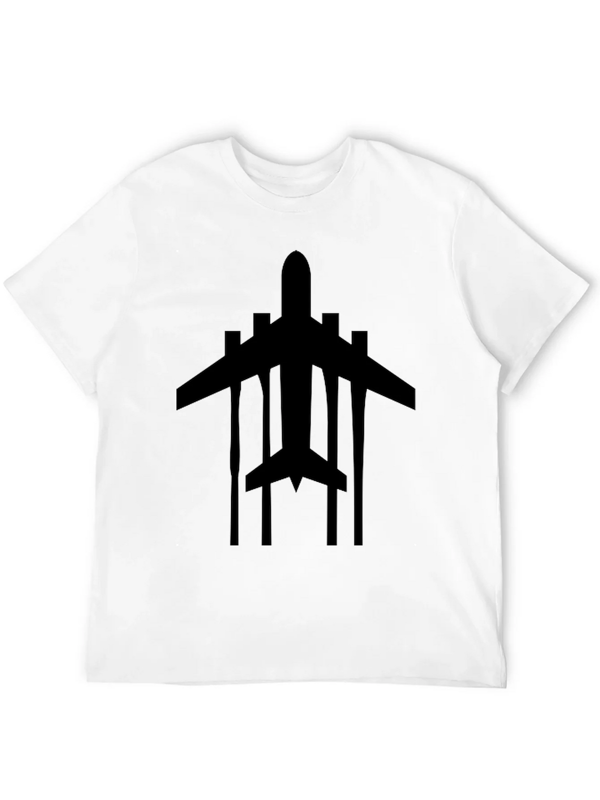 Airplane Graphic Tee - Black T-Shirt product image 11