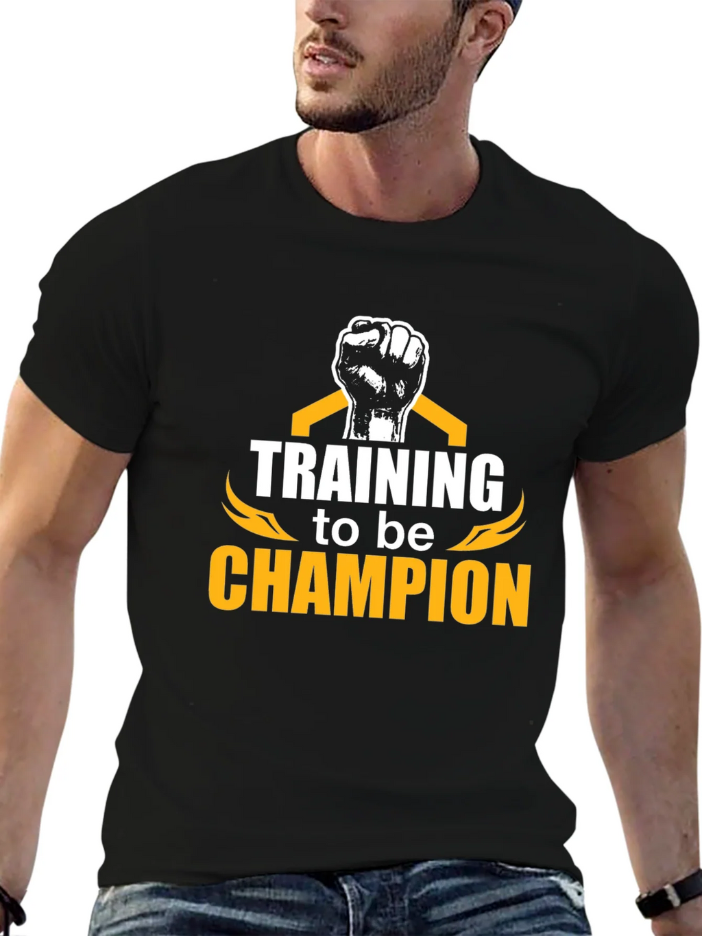 Training to be Champion Graphic T-Shirt product image 6