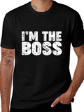 Im The Boss Graphic Tee - Bold Statement Shirt product image 1