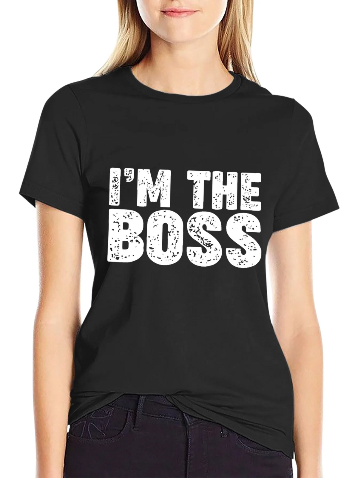 Im The Boss Graphic Tee - Bold Statement Shirt product image 2