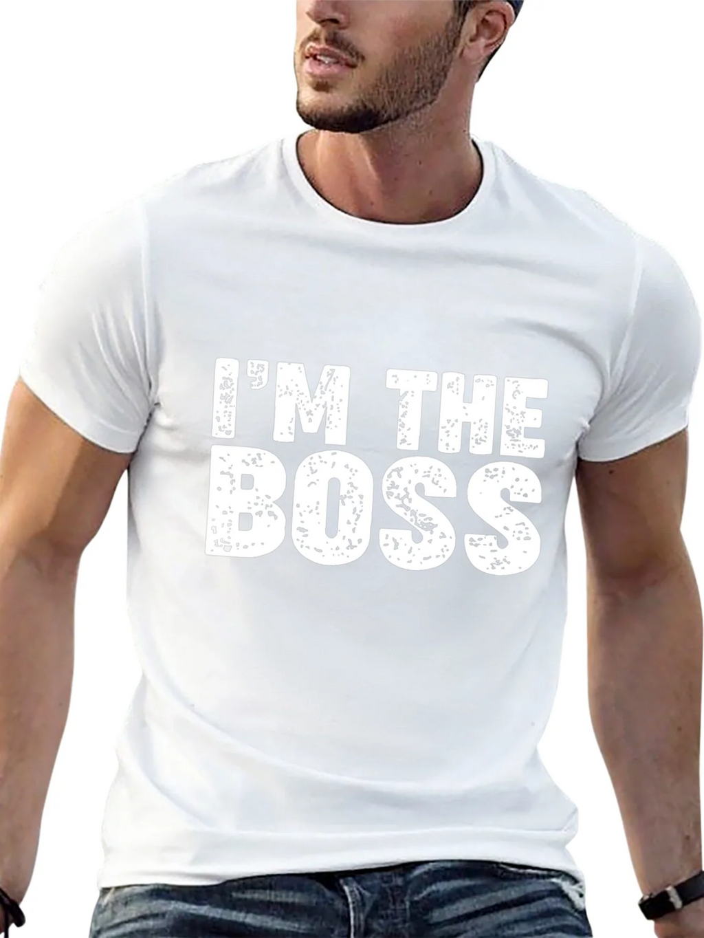 Im The Boss Graphic Tee - Bold Statement Shirt product image 12