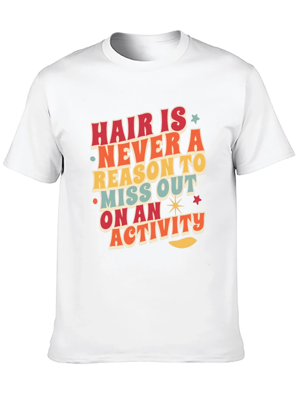 Retro Graphic Tee - Hair Is Never a Reason product image 4