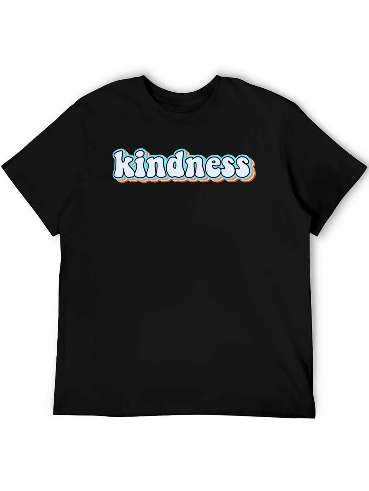 Kindness Graphic Tee - Black Short Sleeve T-Shirt product image 5