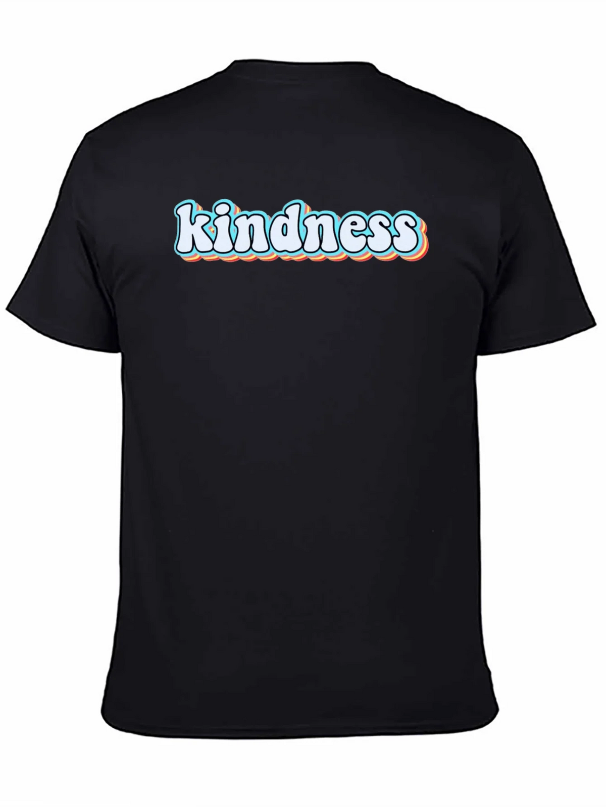 Kindness Graphic Tee - Black Short Sleeve T-Shirt product image 4