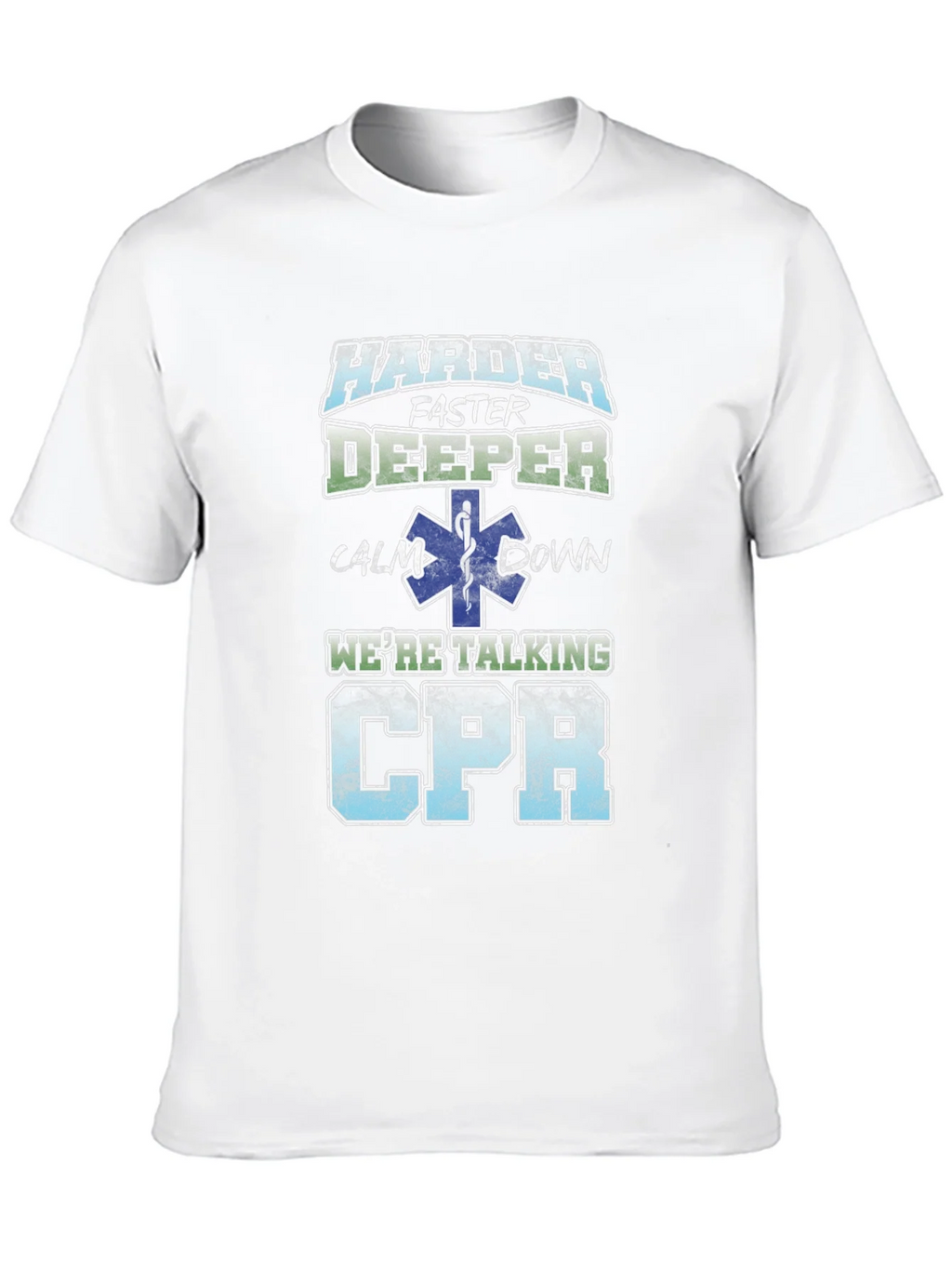 Harder Faster Deeper CPR T-Shirt product image 9