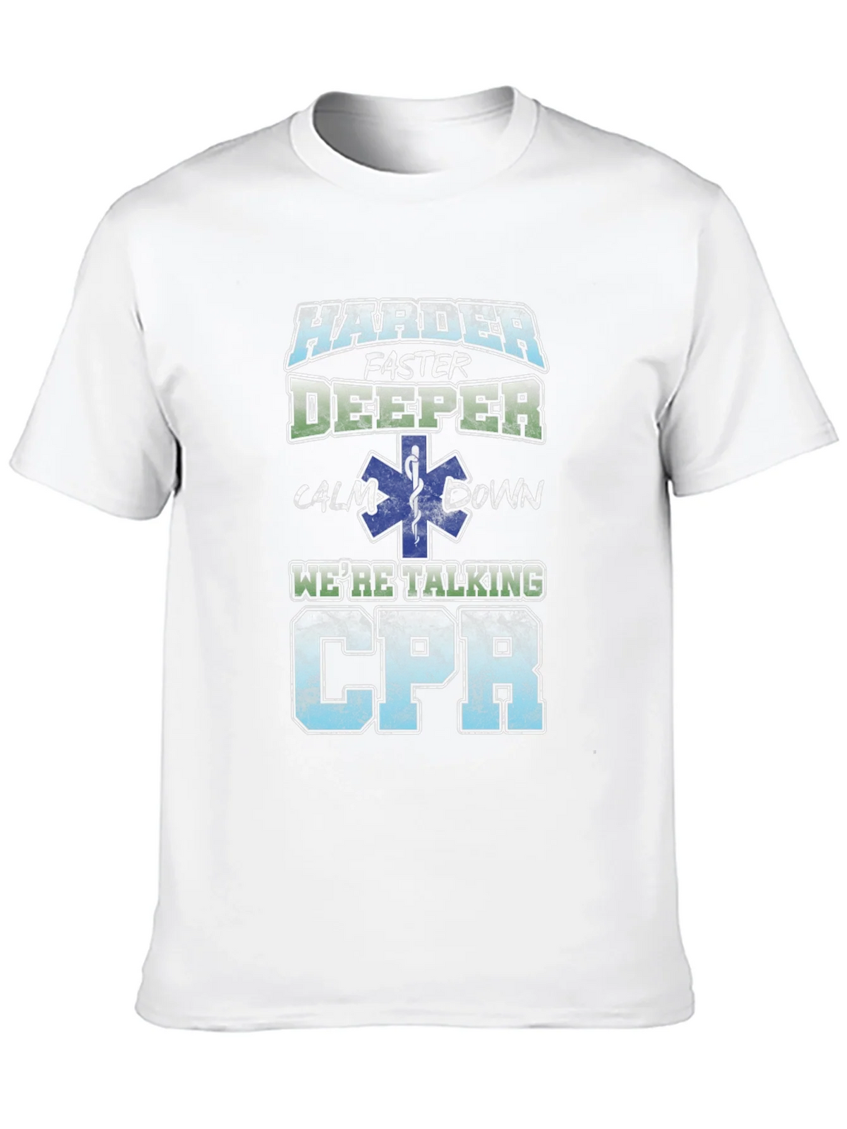 Harder Faster Deeper CPR T-Shirt product image 9