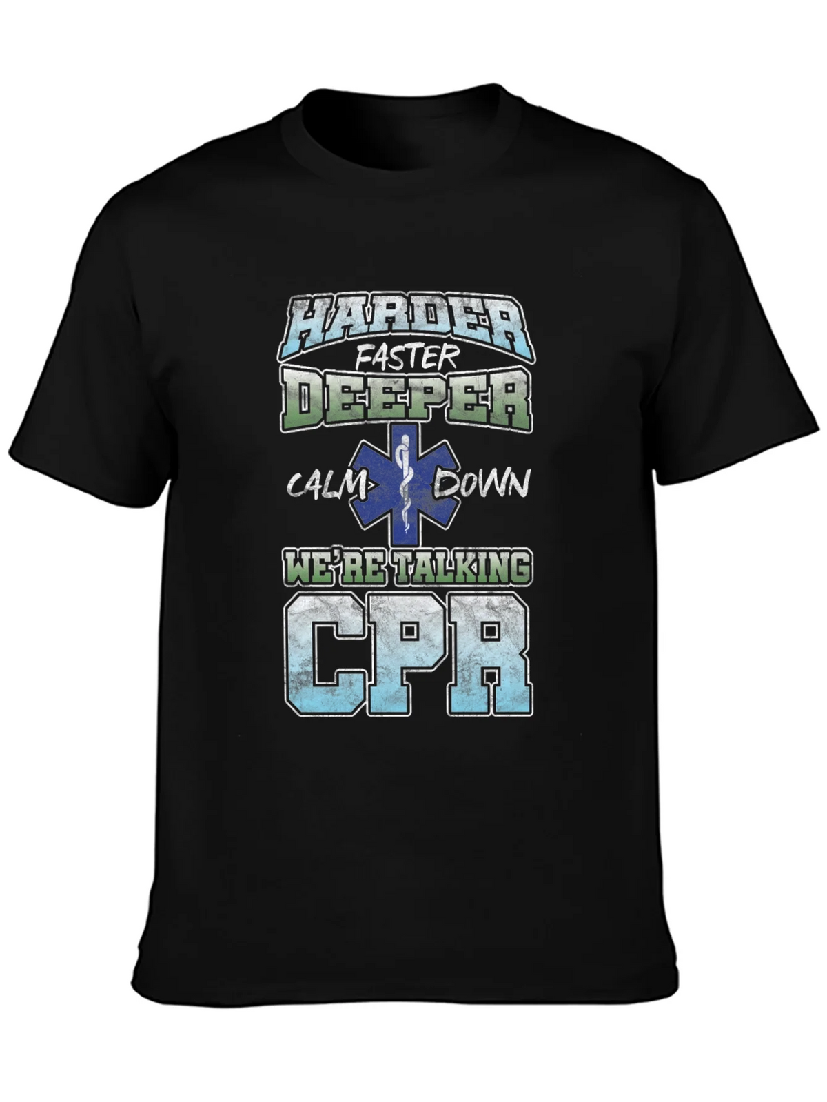 Harder Faster Deeper CPR T-Shirt product image 3