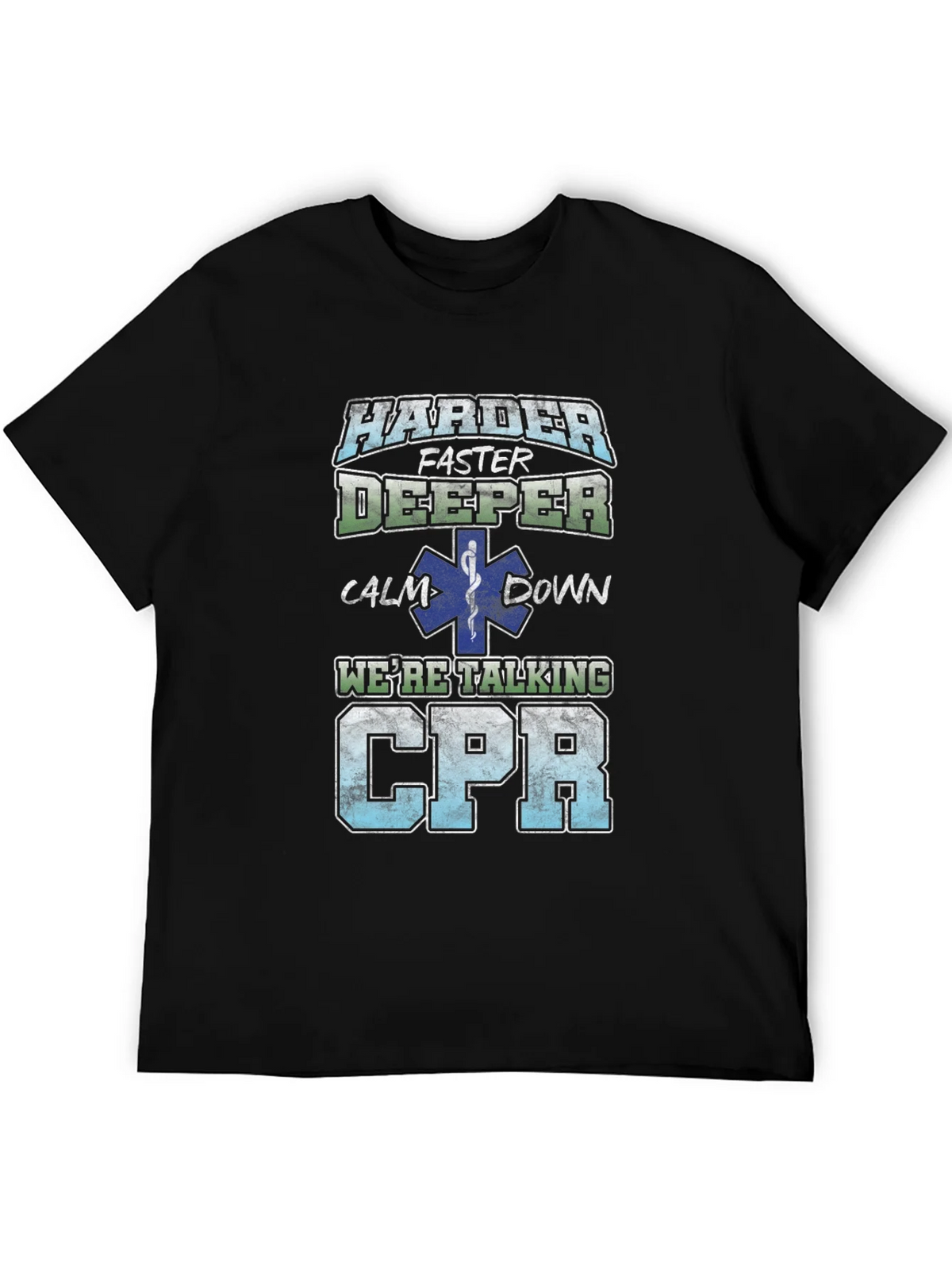 Harder Faster Deeper CPR T-Shirt product image 5