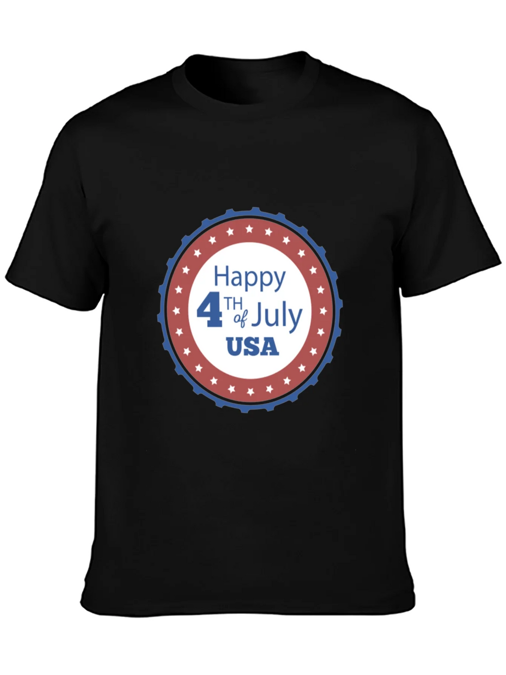 Happy 4th of July USA Graphic T-Shirt product image 2