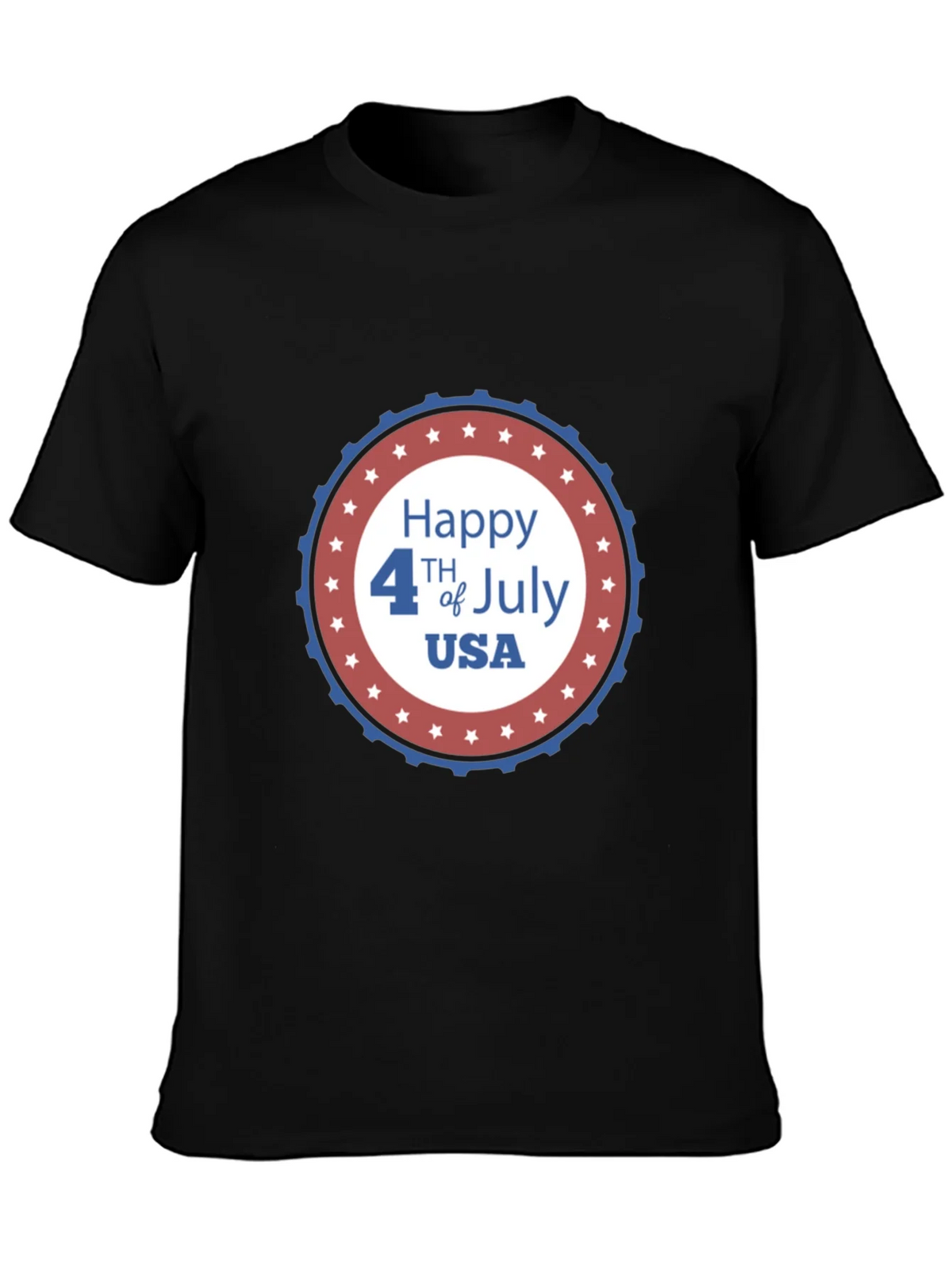 Happy 4th of July USA Graphic T-Shirt product image 2