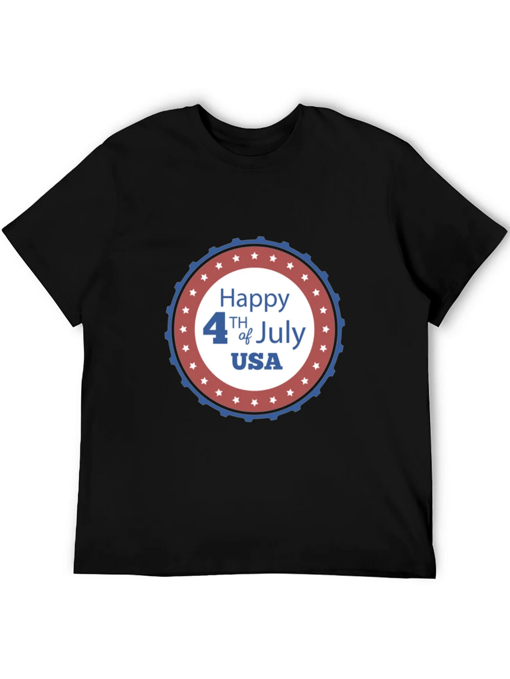 Happy 4th of July USA Graphic T-Shirt product image 4