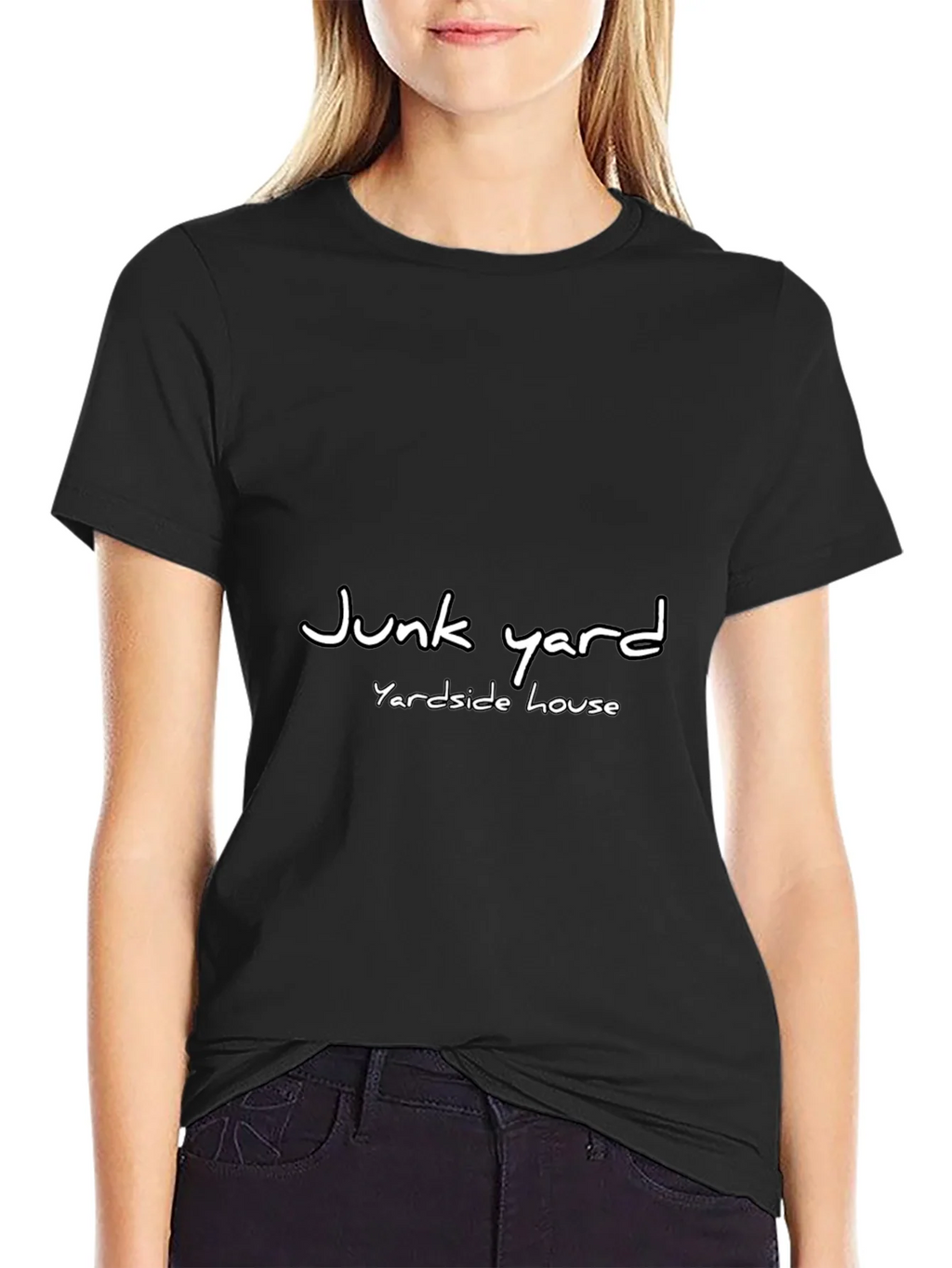 Junk Yard Black T-Shirt - YardSide House product image 2
