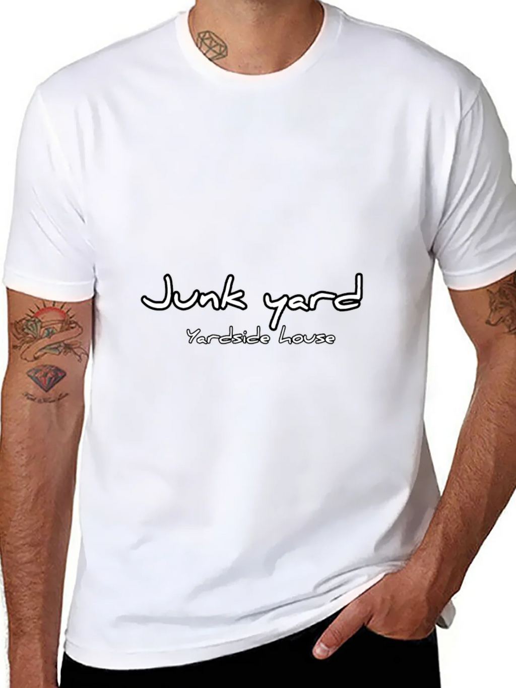 Junk Yard Black T-Shirt - YardSide House product image 7